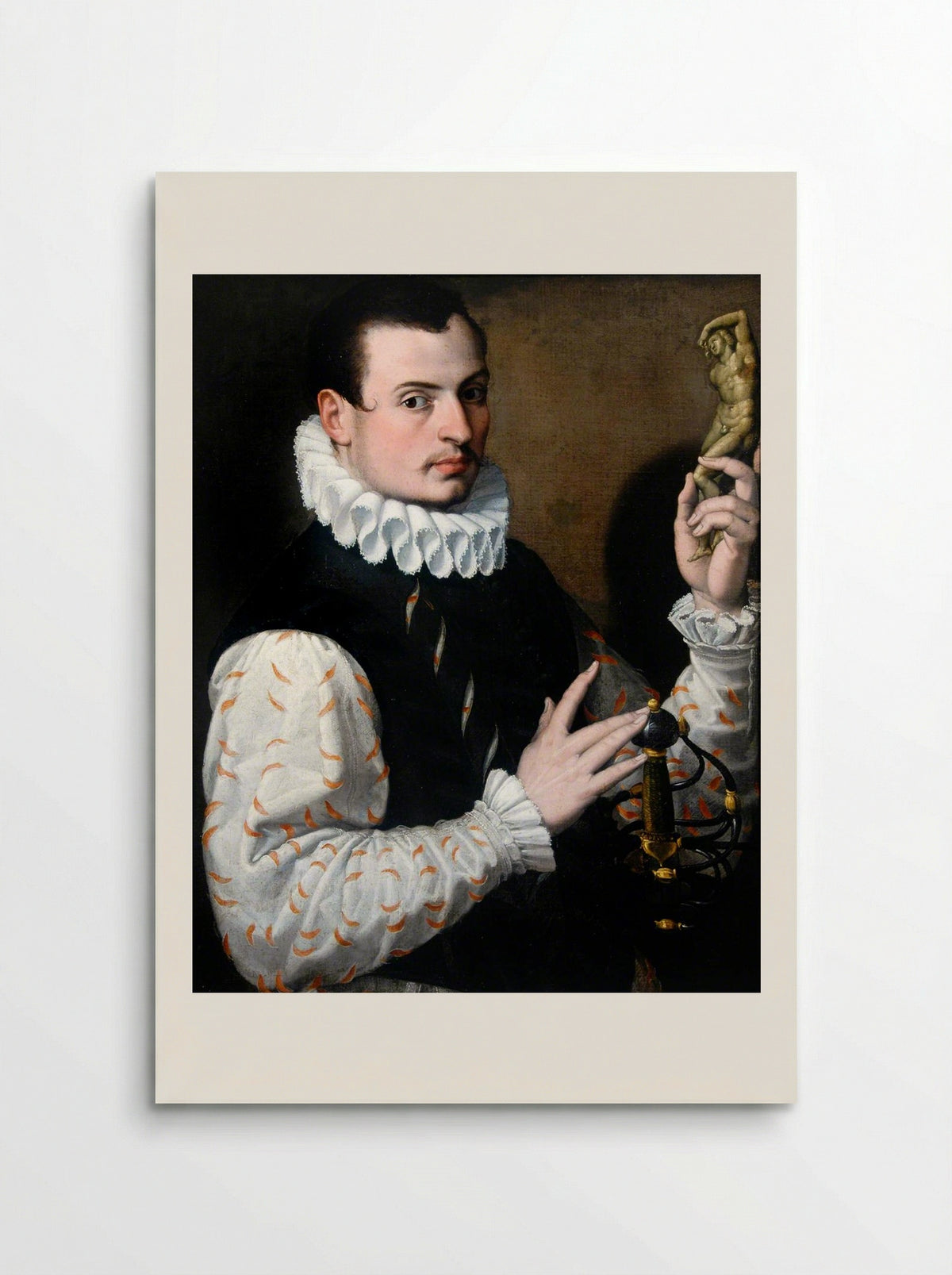 Portrait of a Man - Bartolomeo Passarotti - Poster