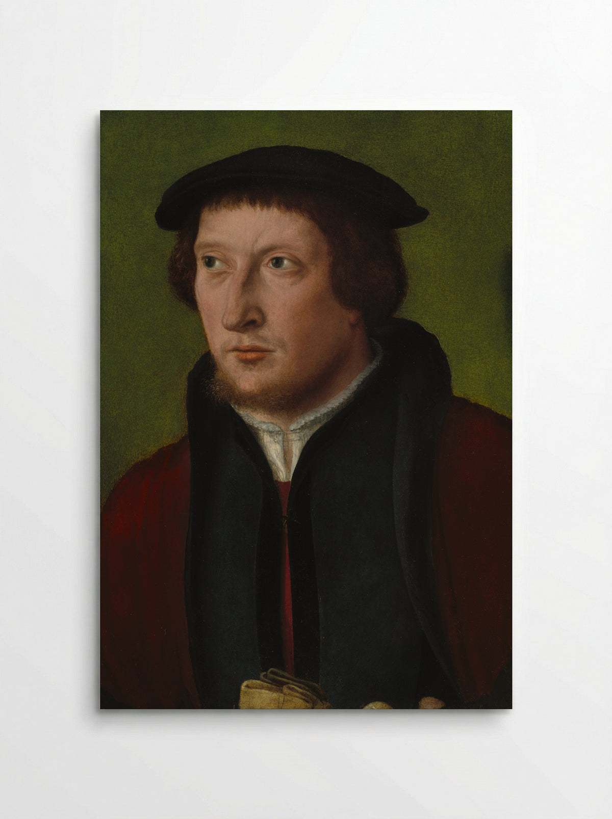 Portrait of a Man - Bartholomaeus Bruyn the Elder - Poster