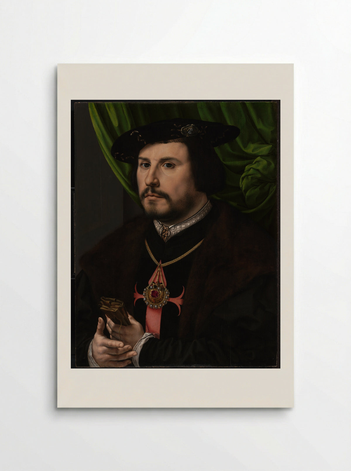 Portrait of a Man - Jan Gossart - Poster