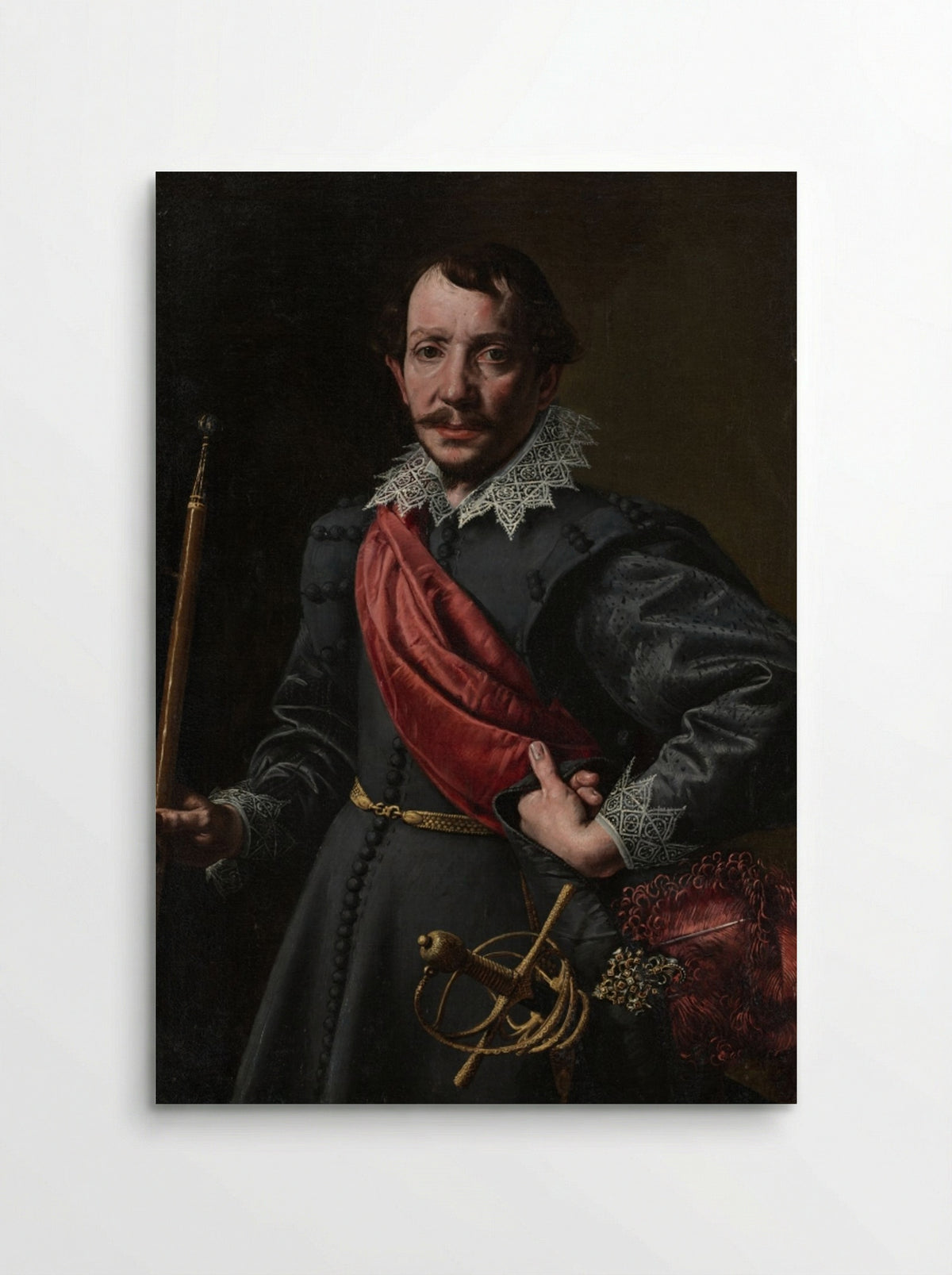 Portrait of a Man - Tanzio da Varallo - Poster