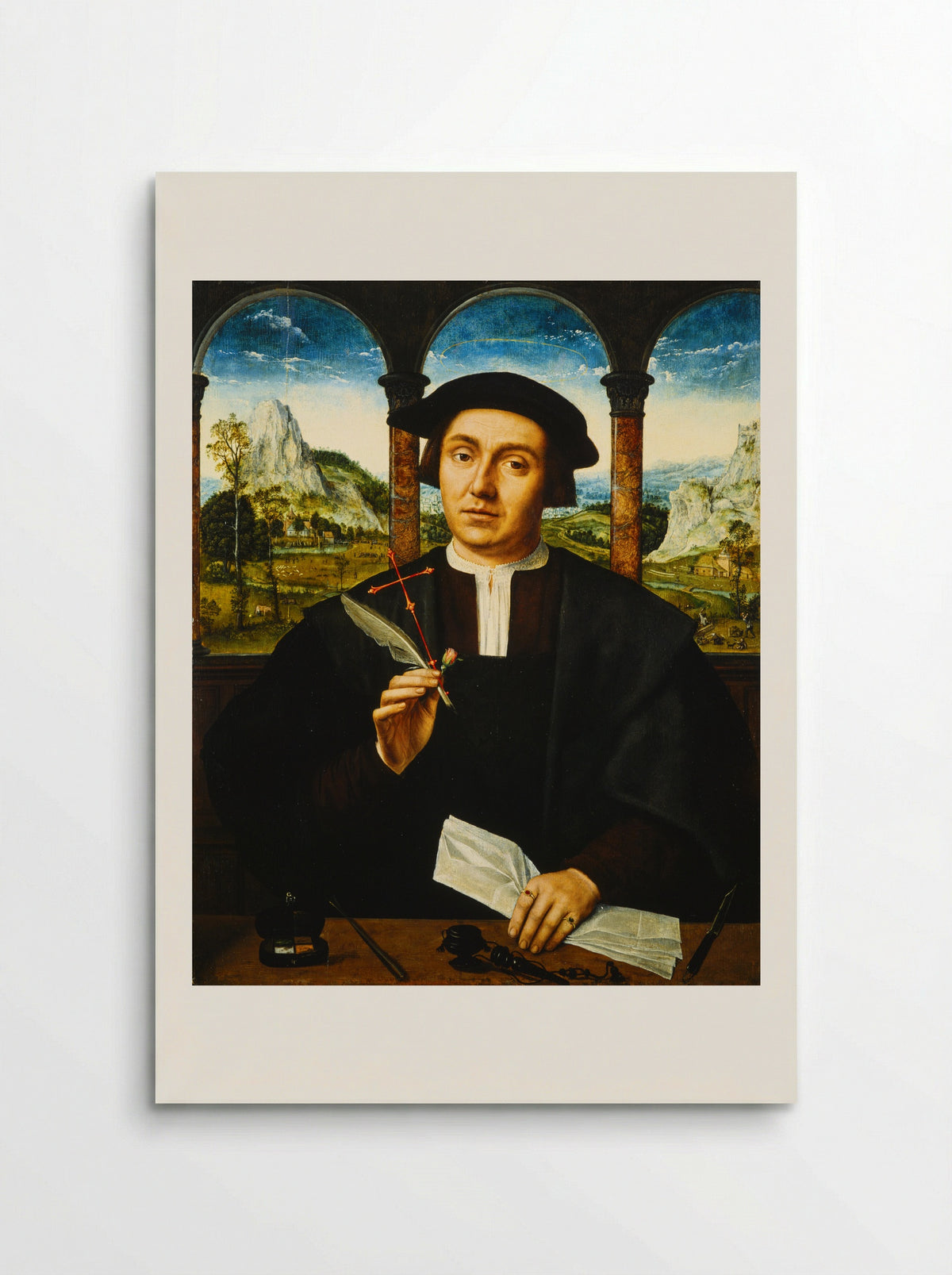 Portrait of a Man - Quinten Massys - Poster