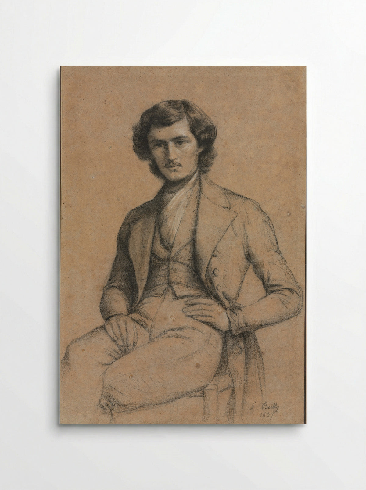 Portrait of a Man - Louis-Léopold Boilly - Poster