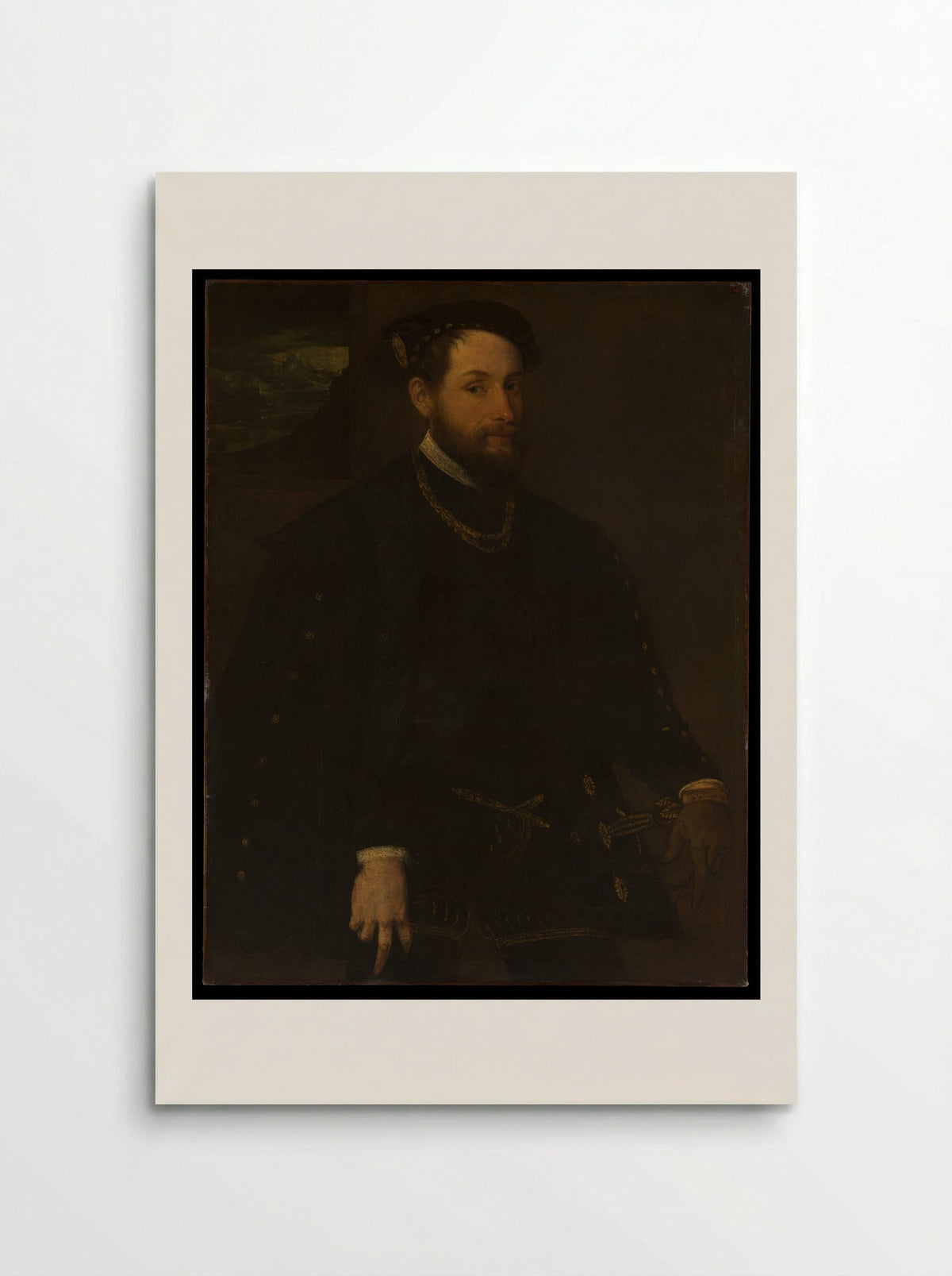 Portrait of a Man - Lambert Sustris - Poster