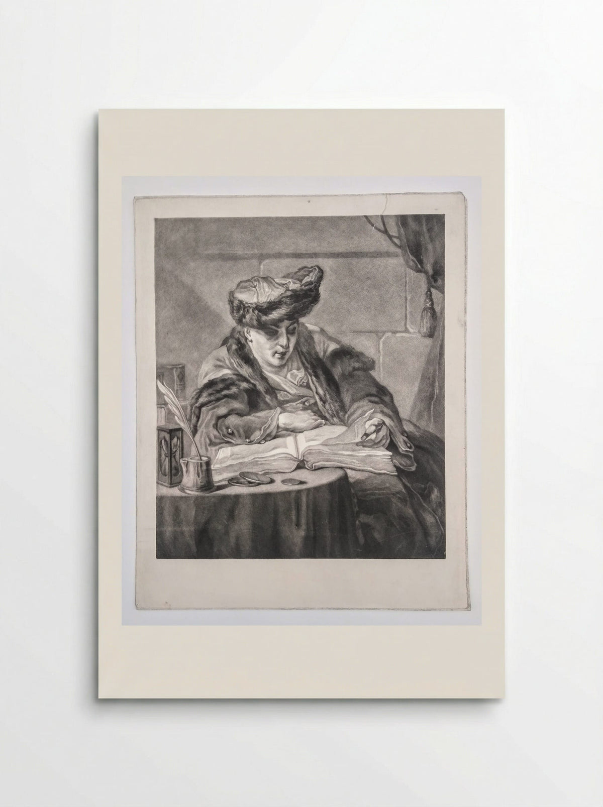 Portrait of a Man - Jean-Baptiste-Siméon Chardin - Poster