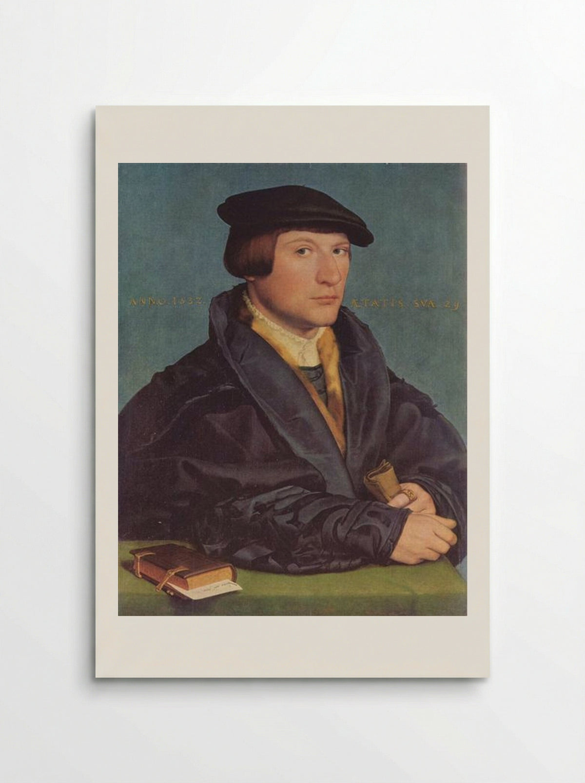 Portrait of a Member of the Wedigh Family - Hans Holbein the Younger - Poster