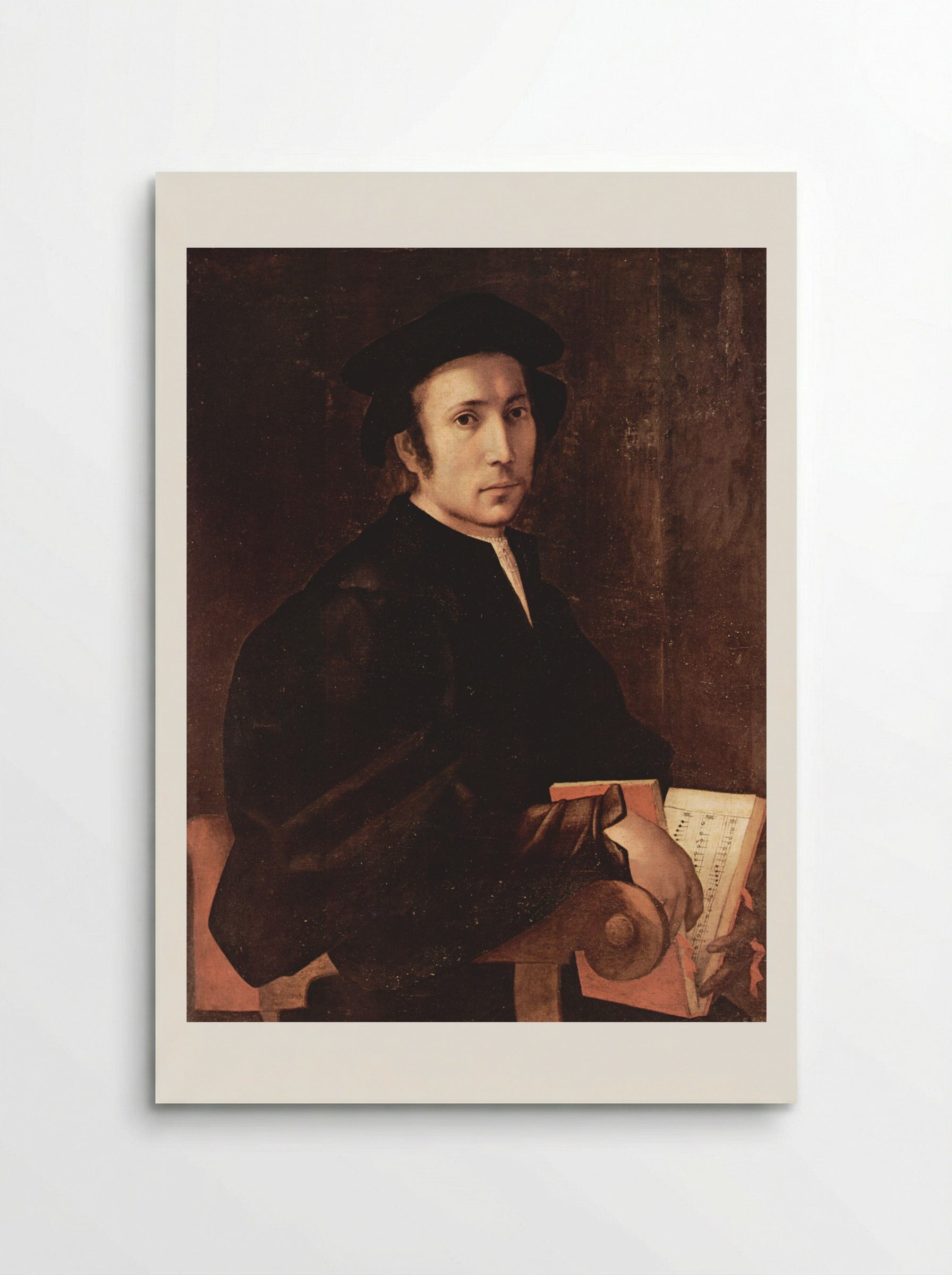 Portrait of a Musician - Jacopo Pontormo - Poster