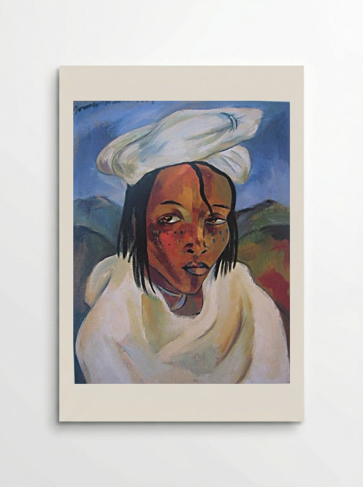 Portrait of a Pondo Woman - Irma Stern - Poster