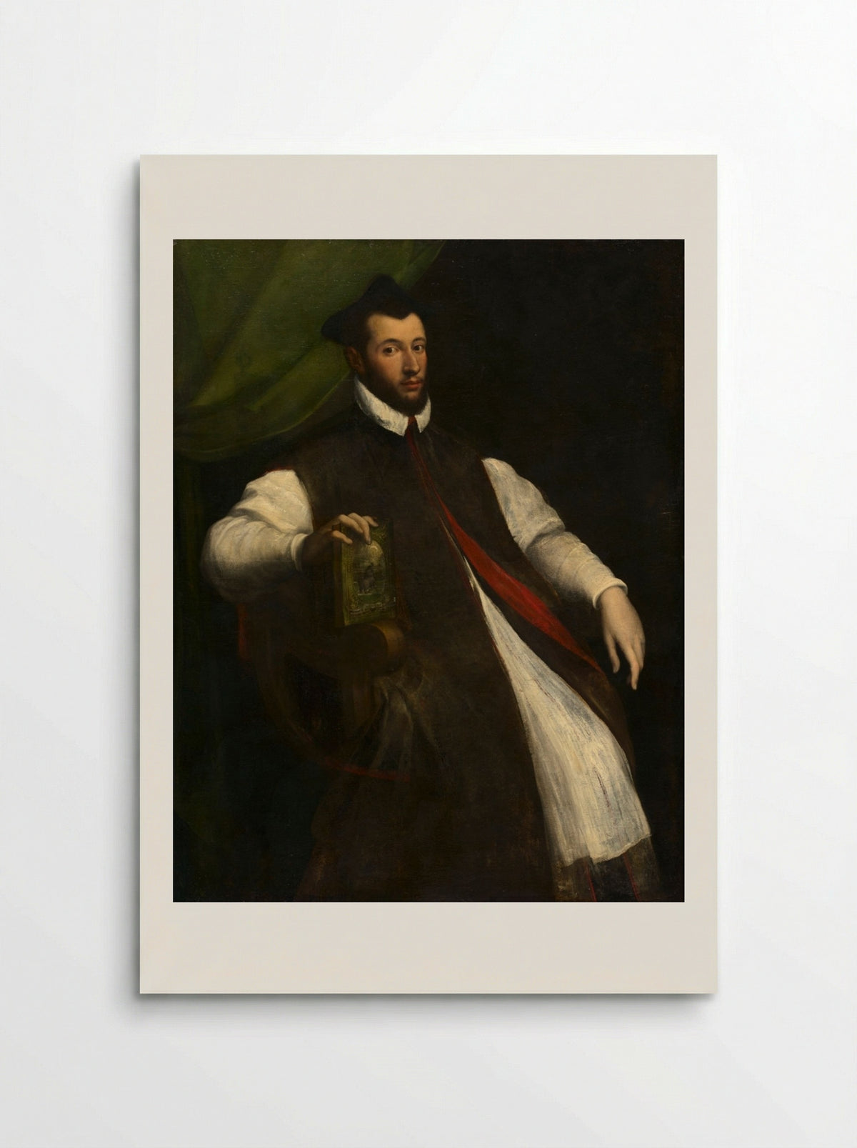 Portrait of a Prelate - Girolamo da Carpi - Poster