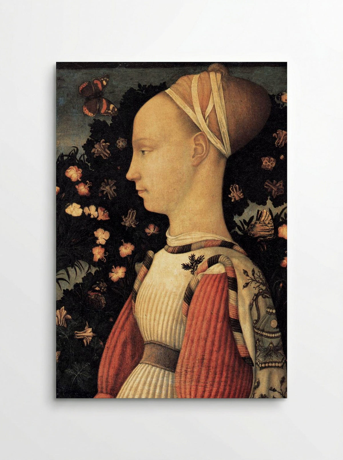 Portrait of a Princess of the House of Este - Pisanello - Poster
