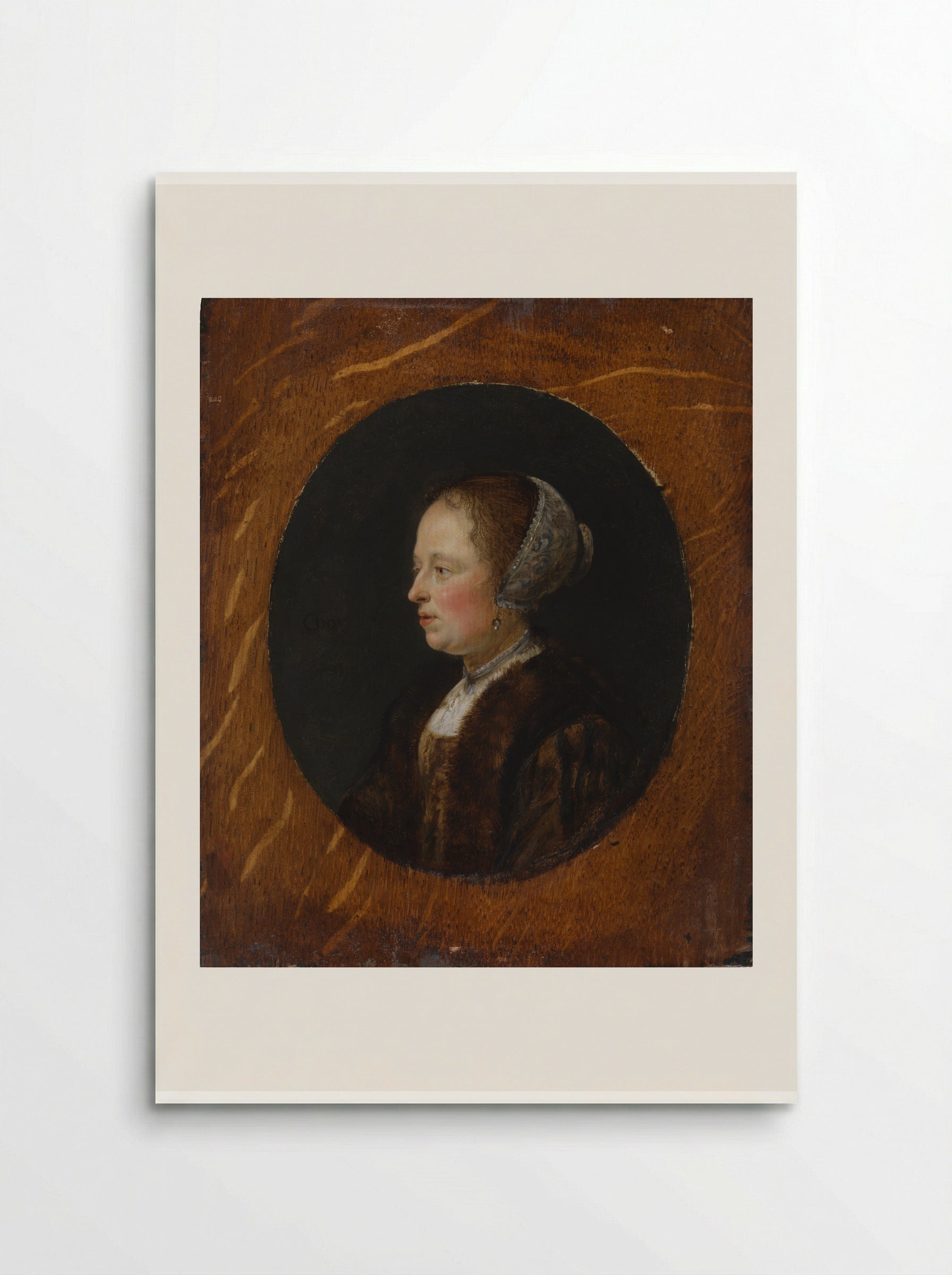 Portrait of a Woman - Gerrit Dou - Poster