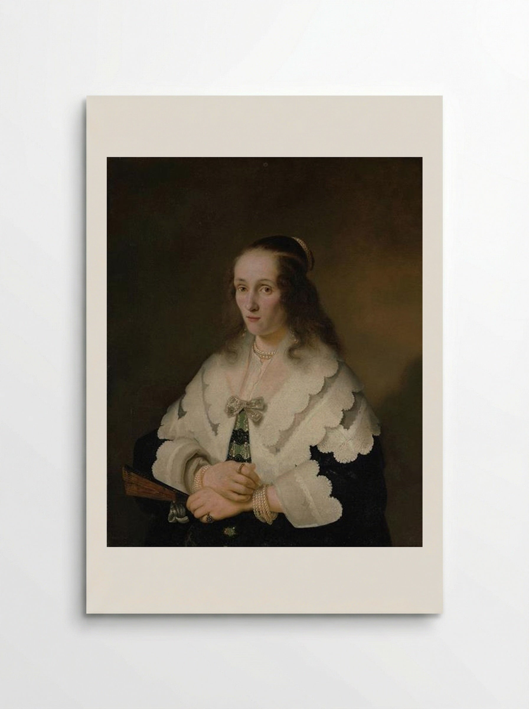 Portrait of a Woman - Ferdinand Bol - Poster