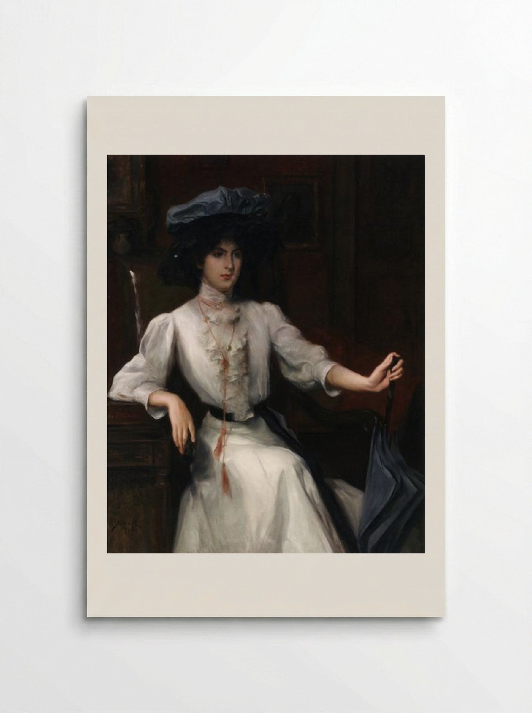 Portrait of a Woman - Julius LeBlanc Stewart - Poster
