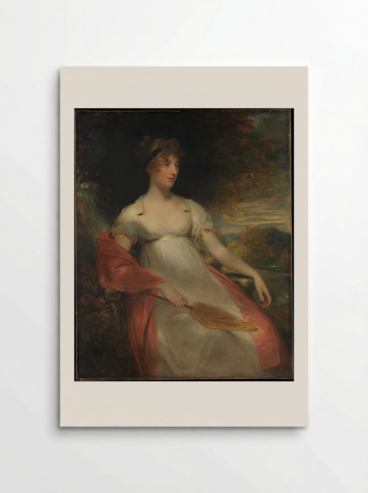 Portrait of a Woman - Sir William Beechey - Poster