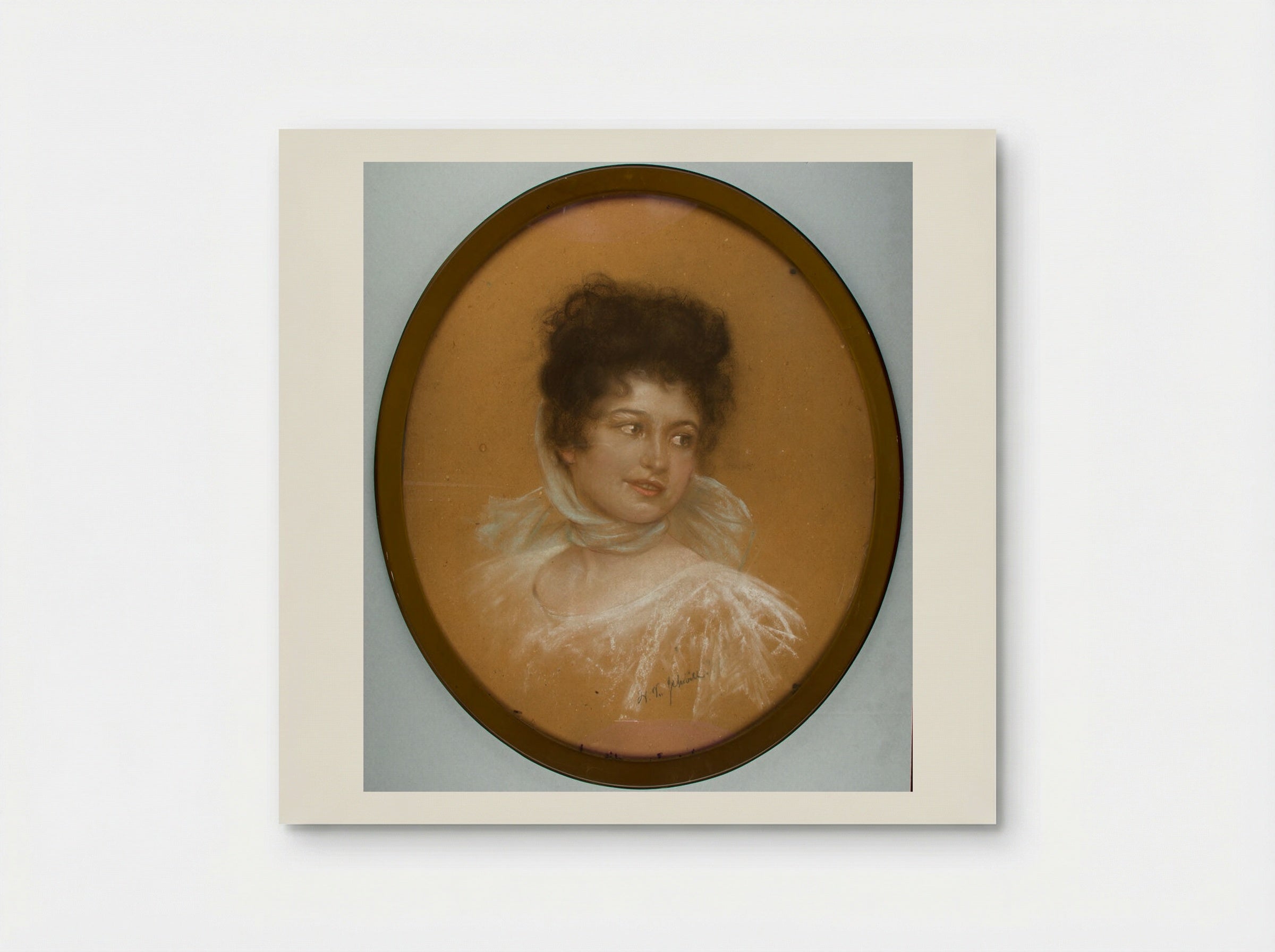 Portrait of a Woman - William Valentine Schevill - Poster