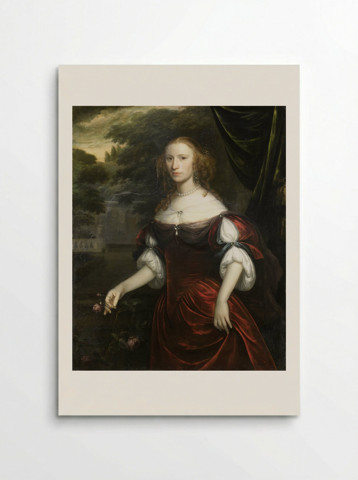 Portrait of a Woman - Herman Verelst - Poster