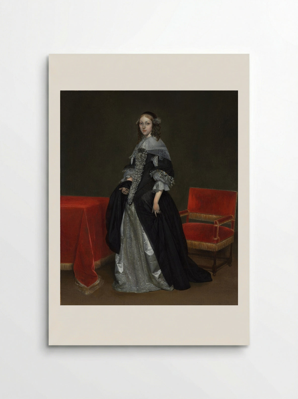 Portrait of a Woman - Gerard ter Borch - Poster