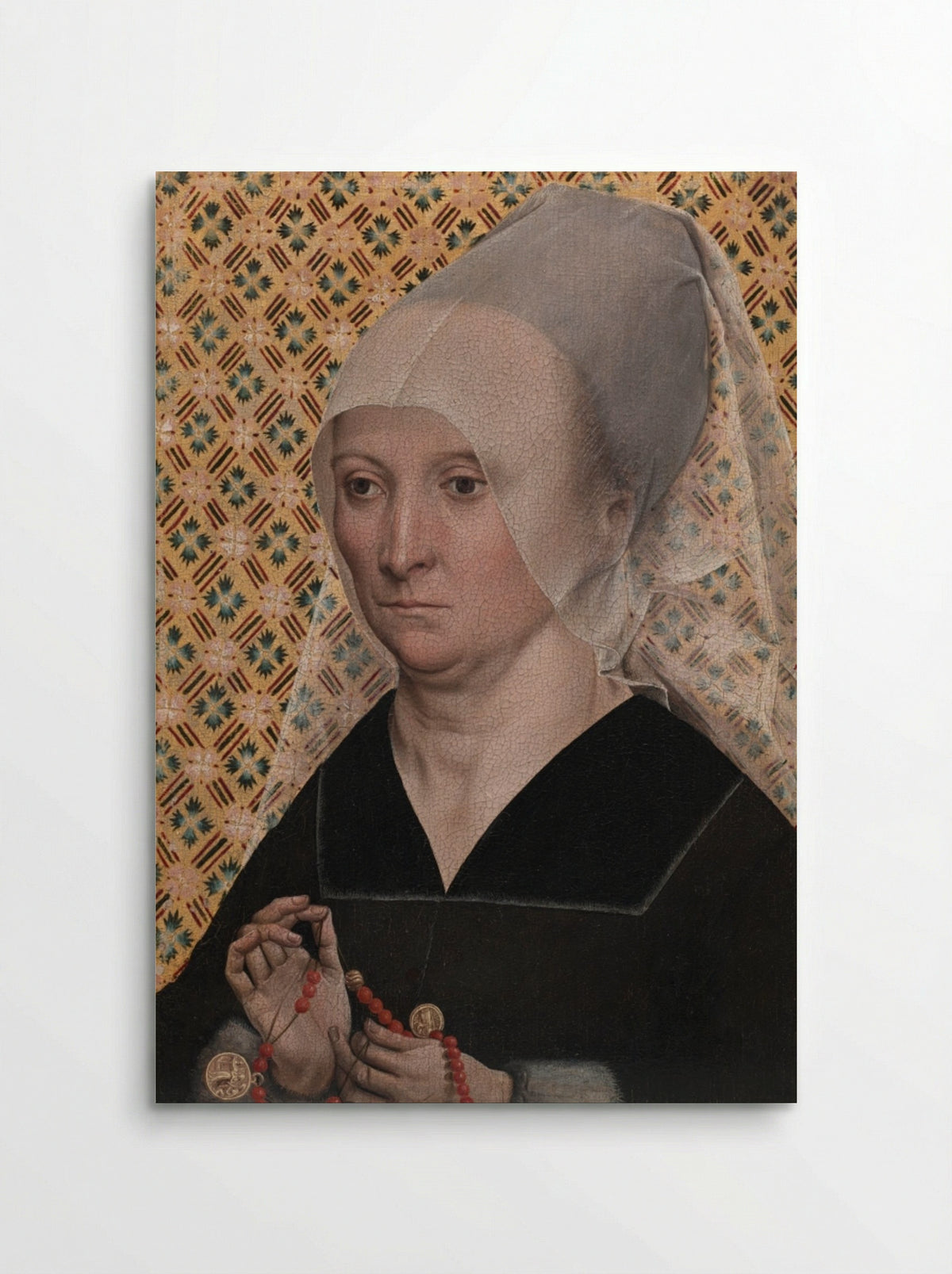 Portrait of a Woman - Master of the Holy Kinship - Poster