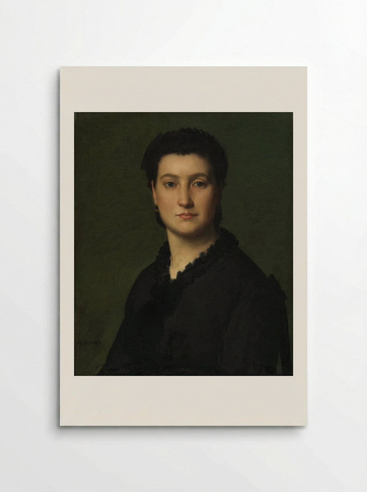 Portrait of a Woman - Jean-Jacques Henner - Poster