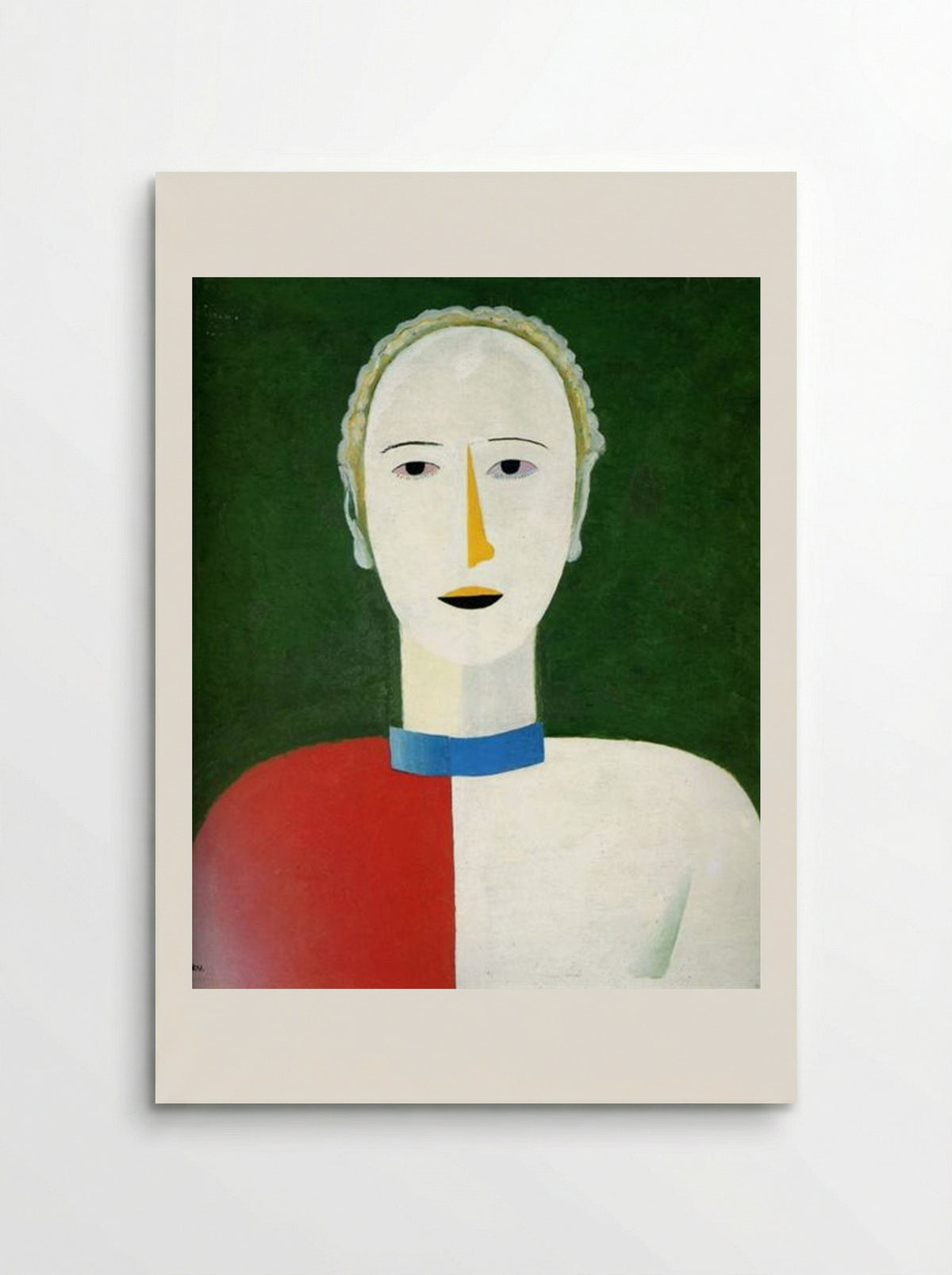 Portrait of a Woman - Kazimir Malevich - Poster