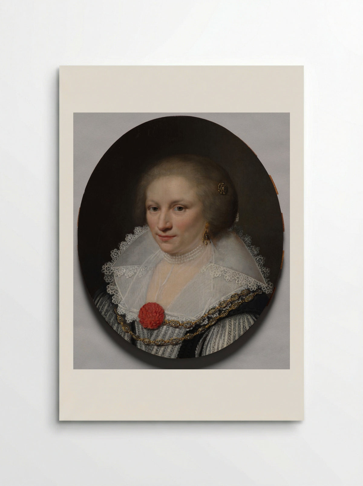 Portrait of a Woman - Jan Anthonisz. van Ravesteyn - Poster
