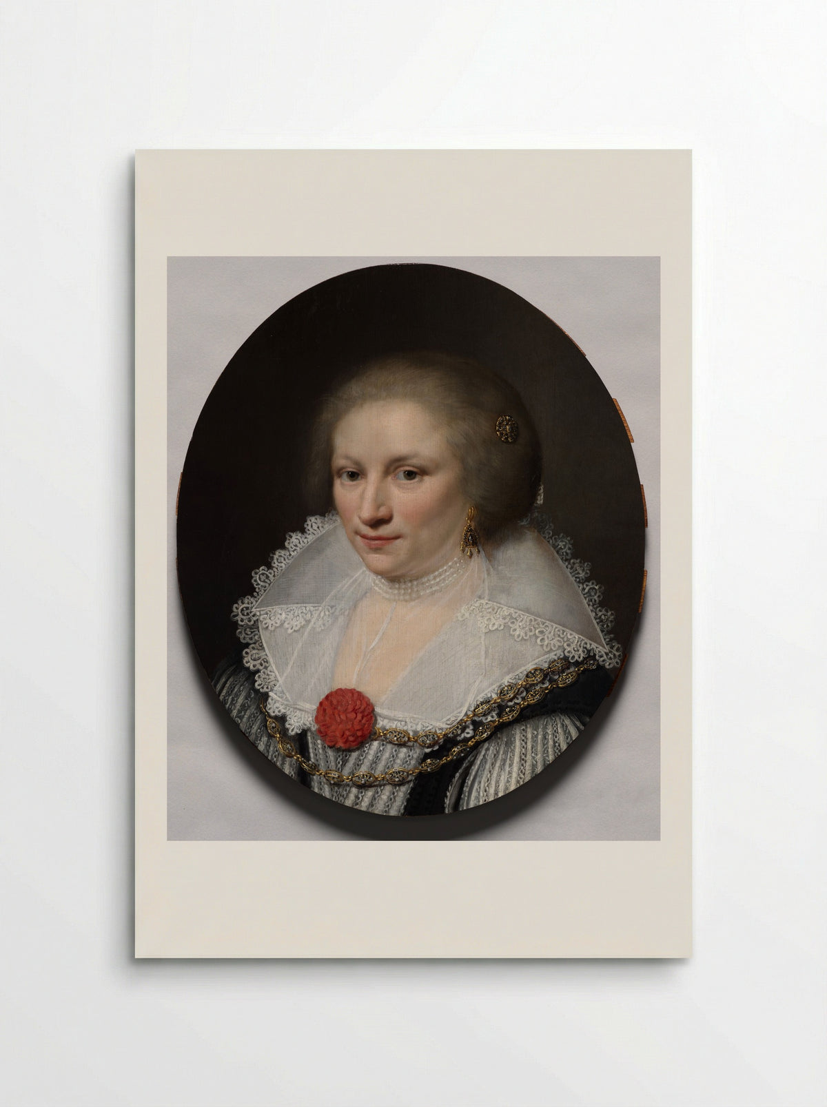 Portrait of a Woman - Jan Anthonisz. van Ravesteyn - Poster