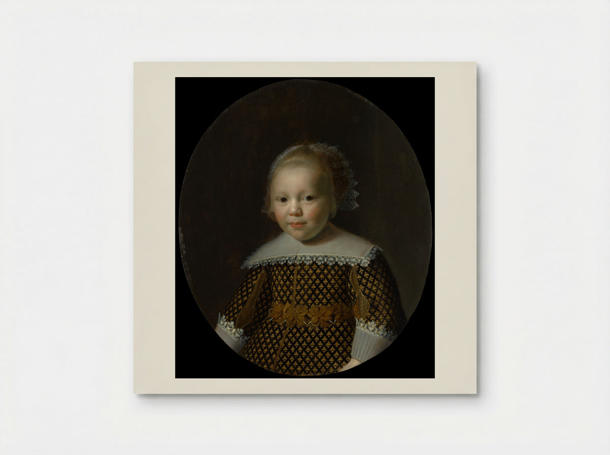 Portrait of a Young Boy - Paulus Moreelse - Poster