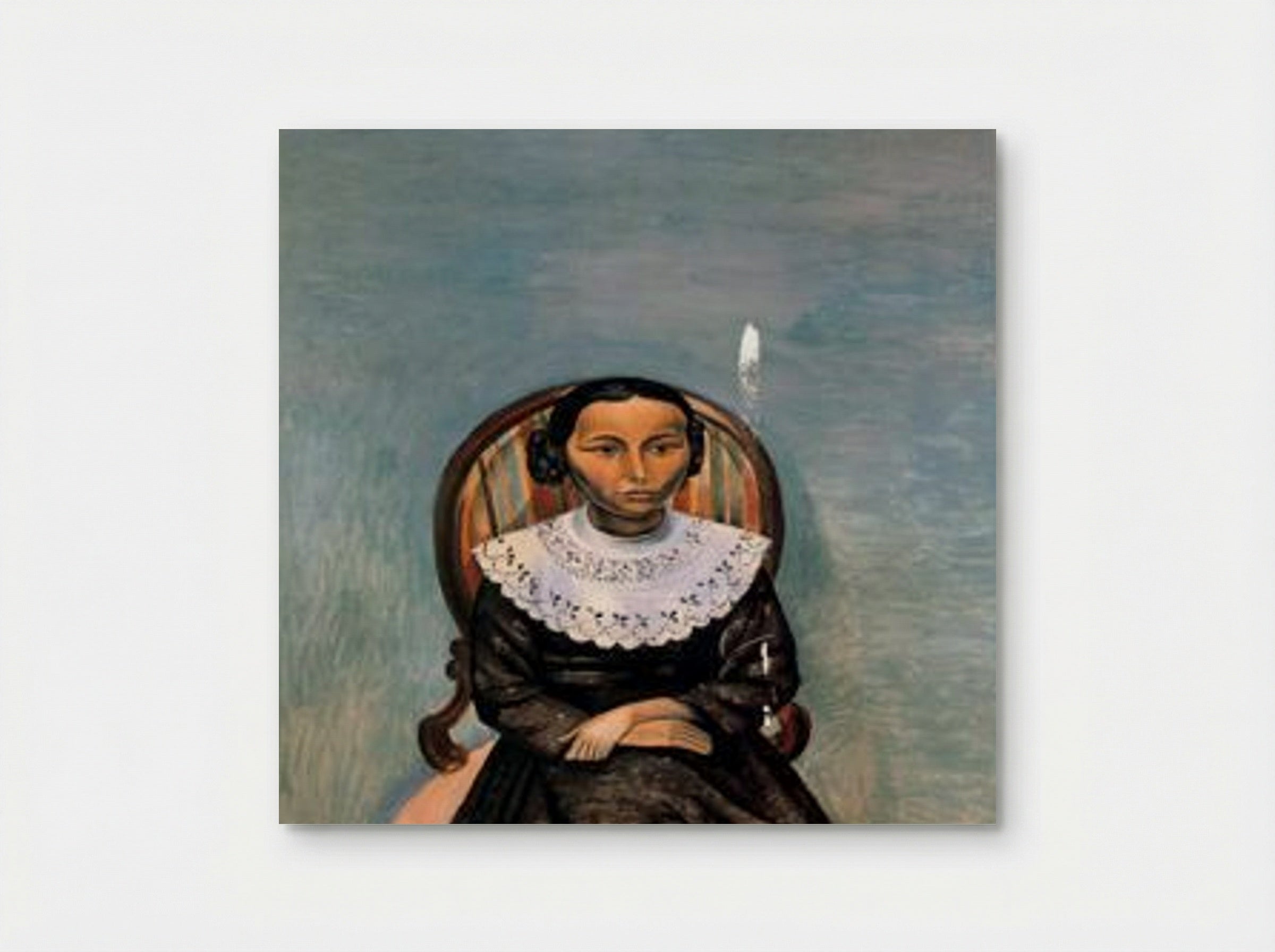 Portrait of a Young Girl in Black - André Derain - Poster