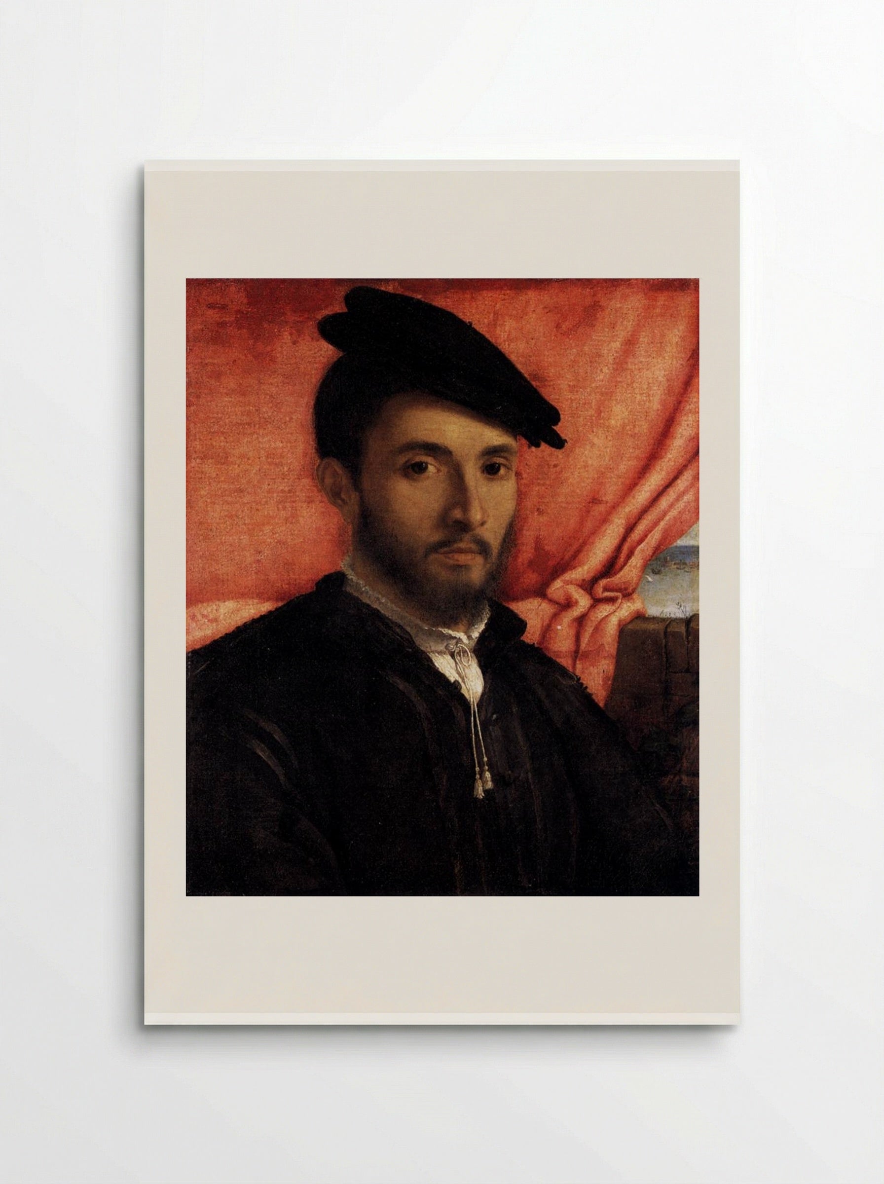 Portrait of a Young Man - Lorenzo Lotto - Poster