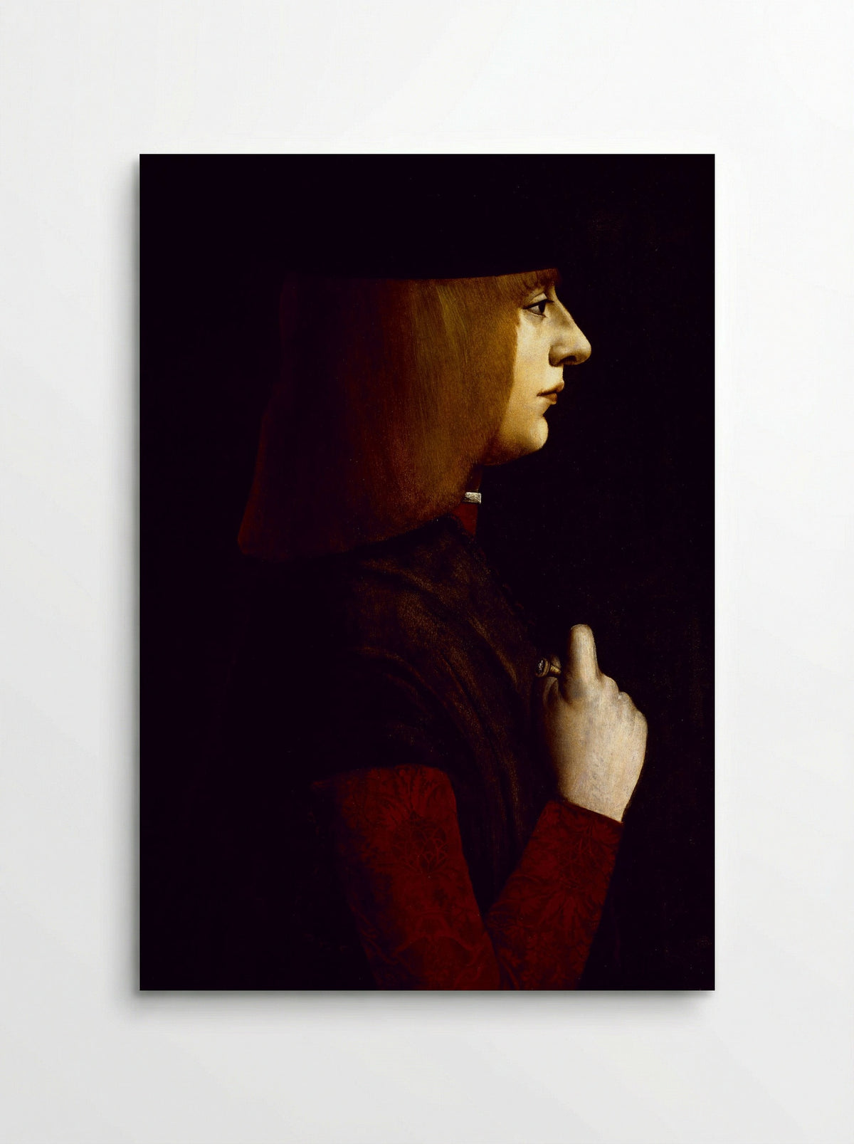 Portrait of a Young Man - Giovanni Ambrogio de Predis - Poster