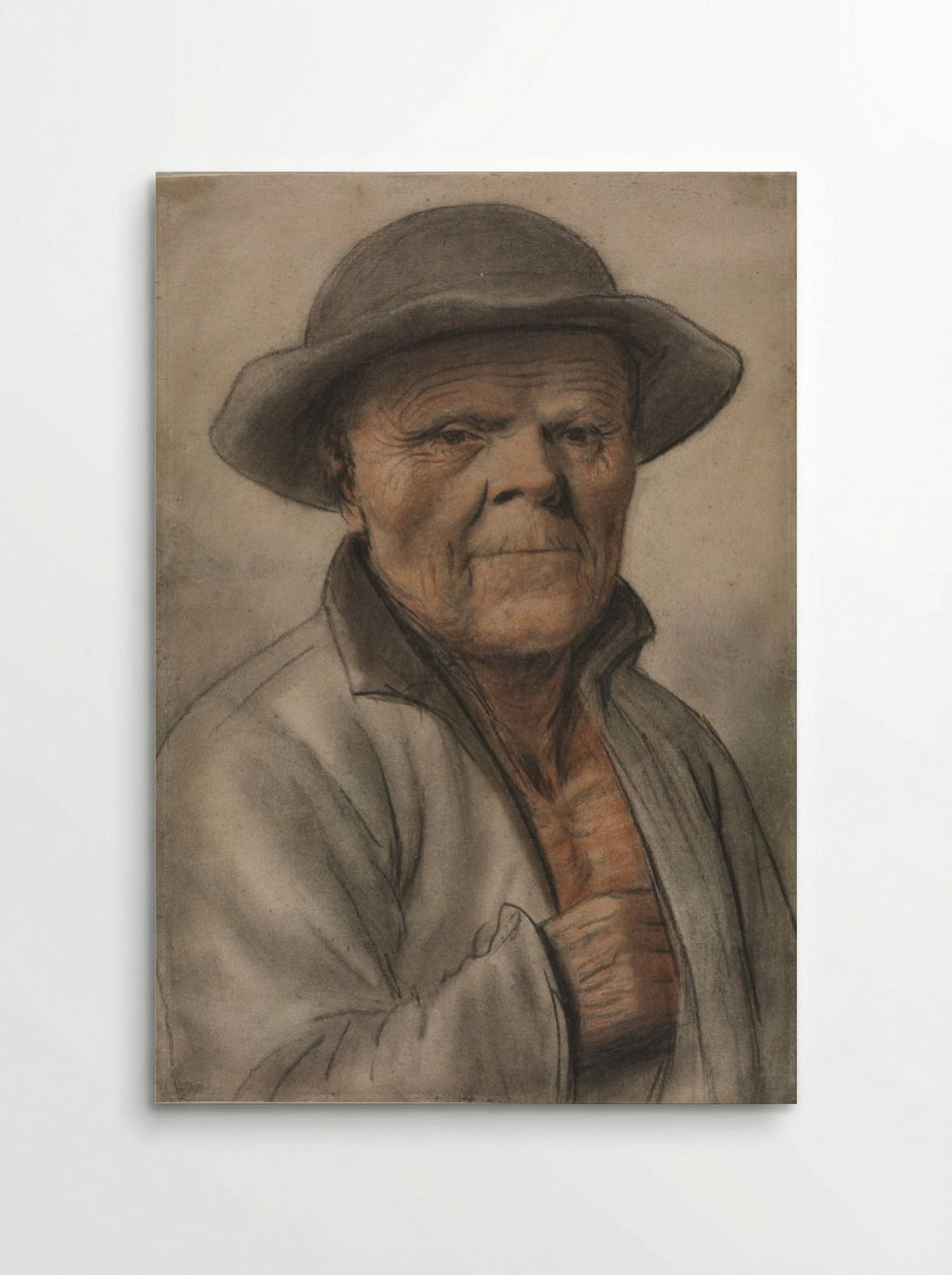 Portrait of an Old Man - Nicolas Lagneau - Poster