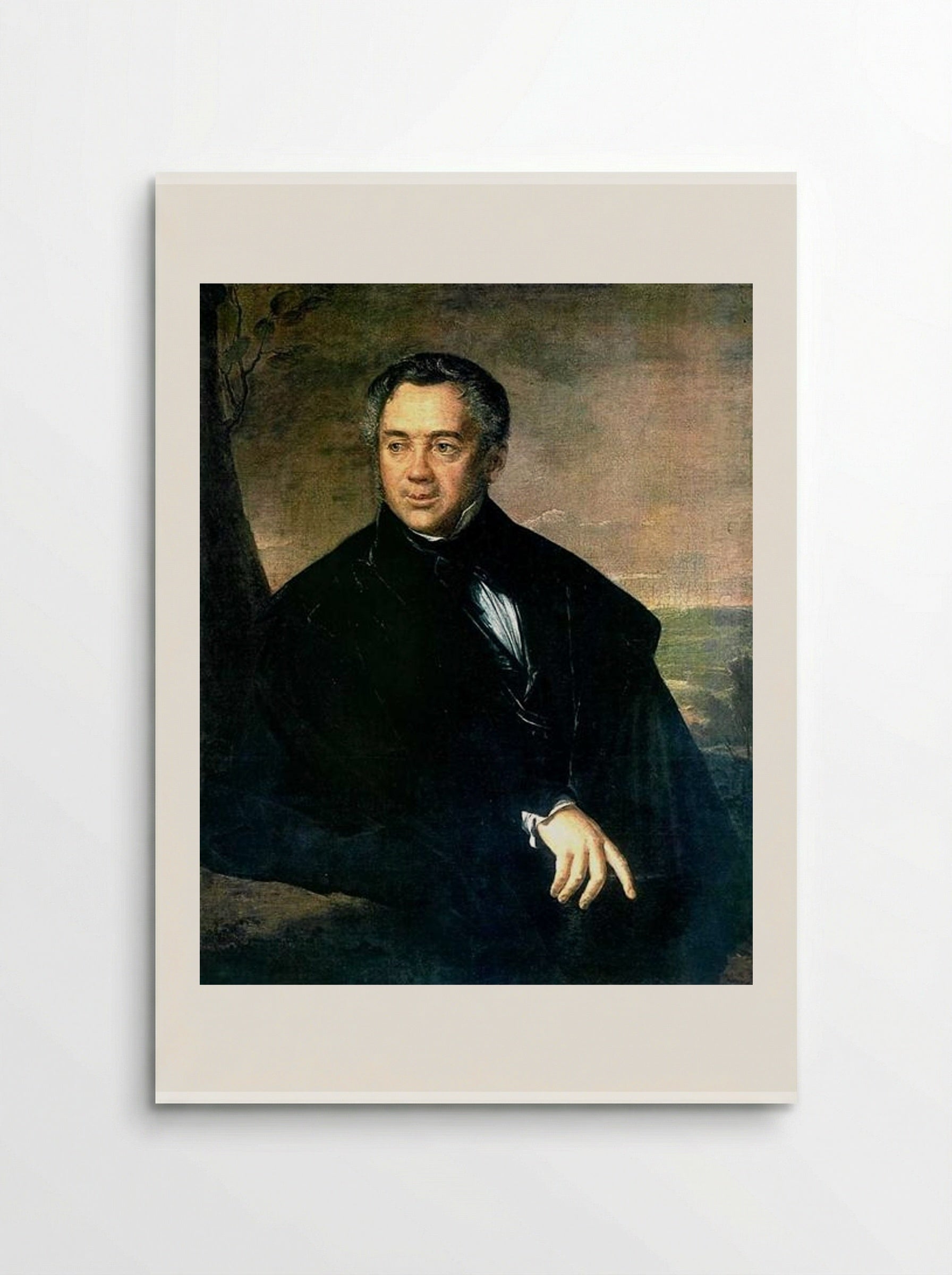 Portrait of an Unknown Man - Vasily Tropinin - Poster