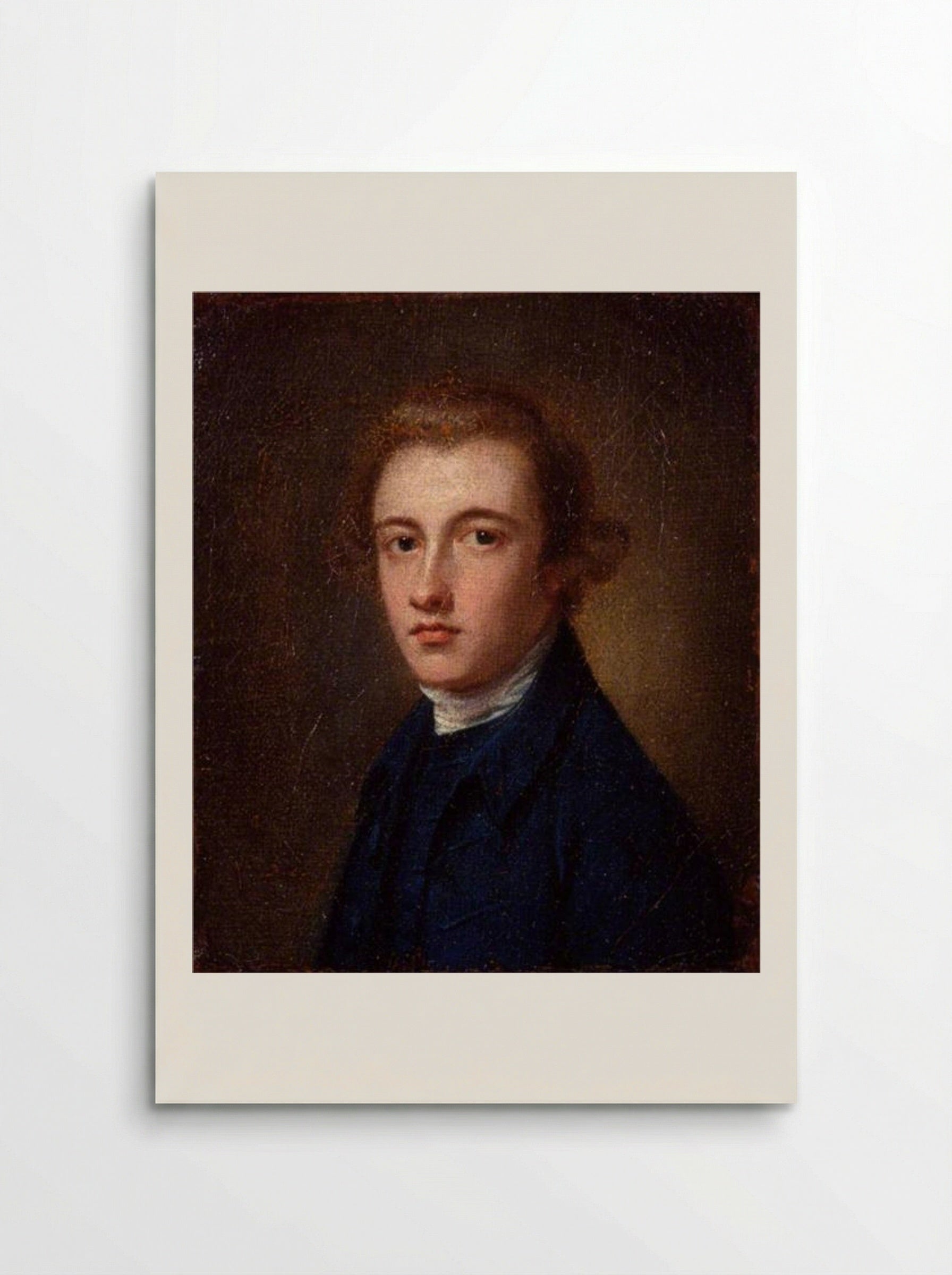 Portrait of an Unknown Man - George Romney - Poster