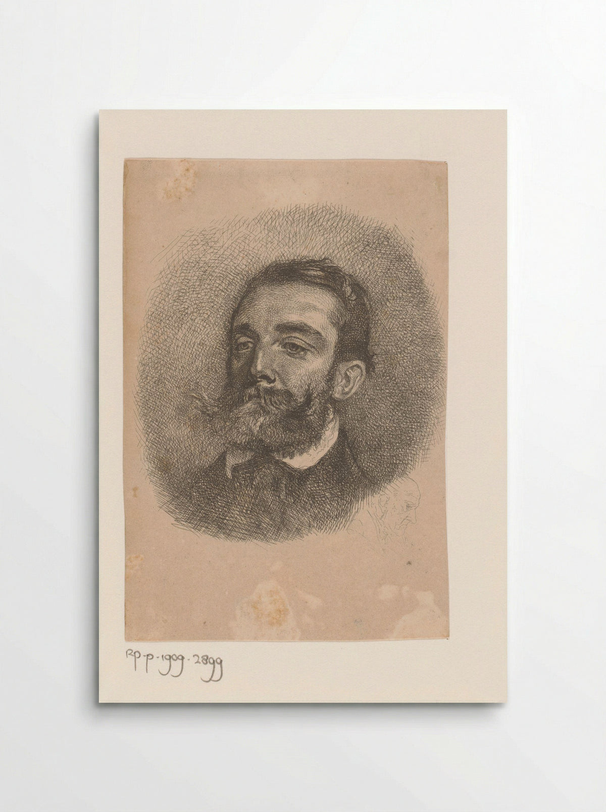 Portrait of an Unknown Man - Jaroslav Čermák - Poster