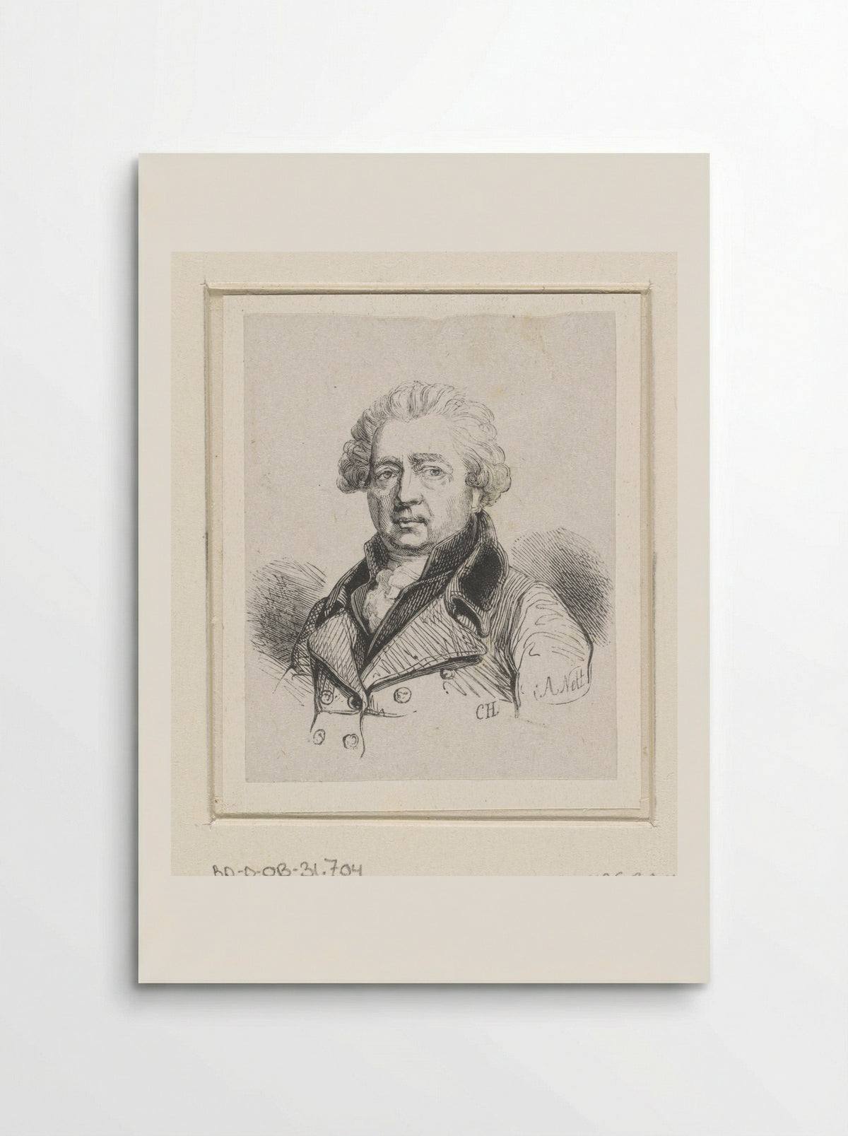 Portrait of an Unknown Prelate - Willem Jacob Herreyns - Poster