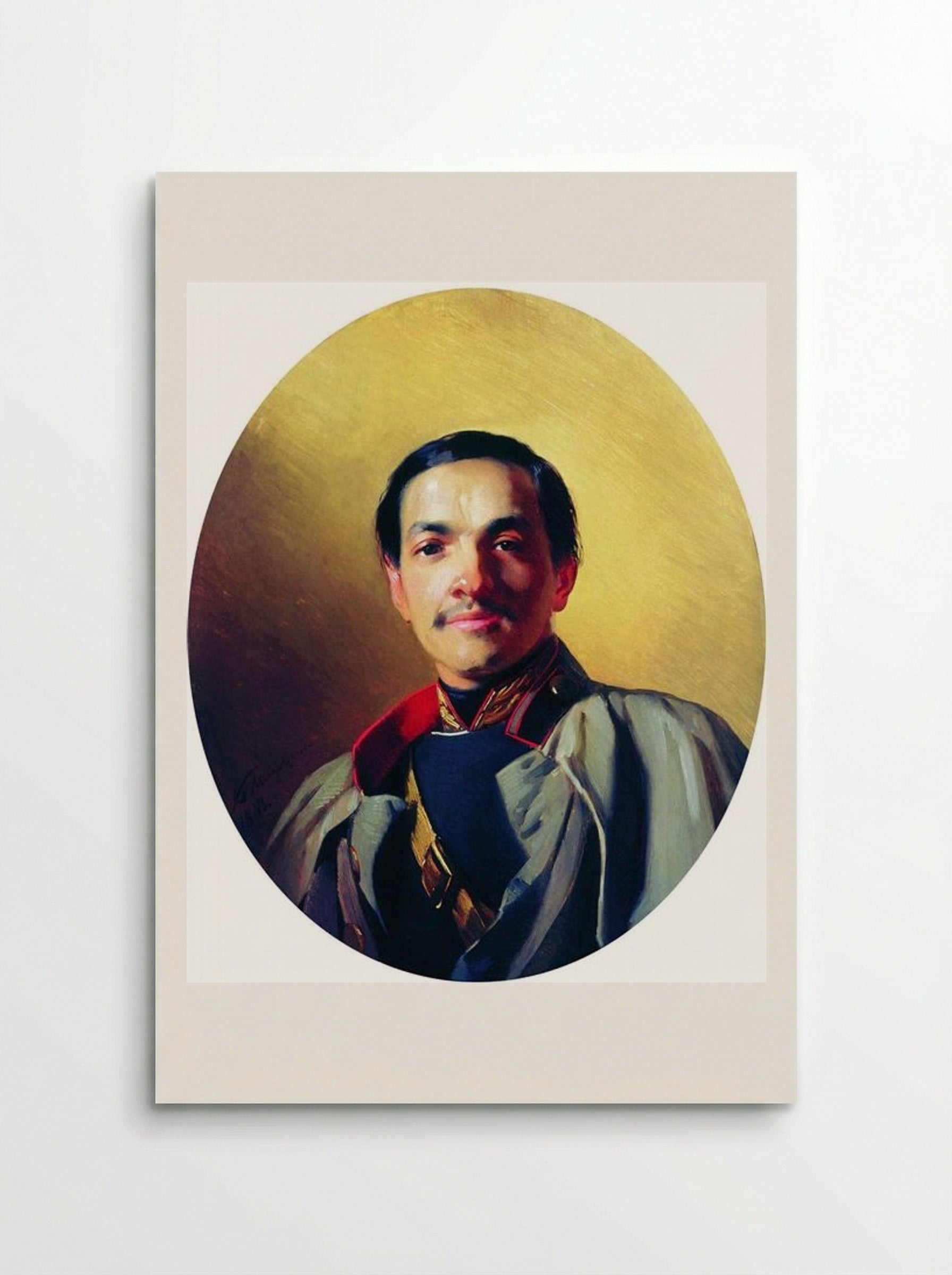 Portrait of an Unknown - Konstantin Makovsky - Poster