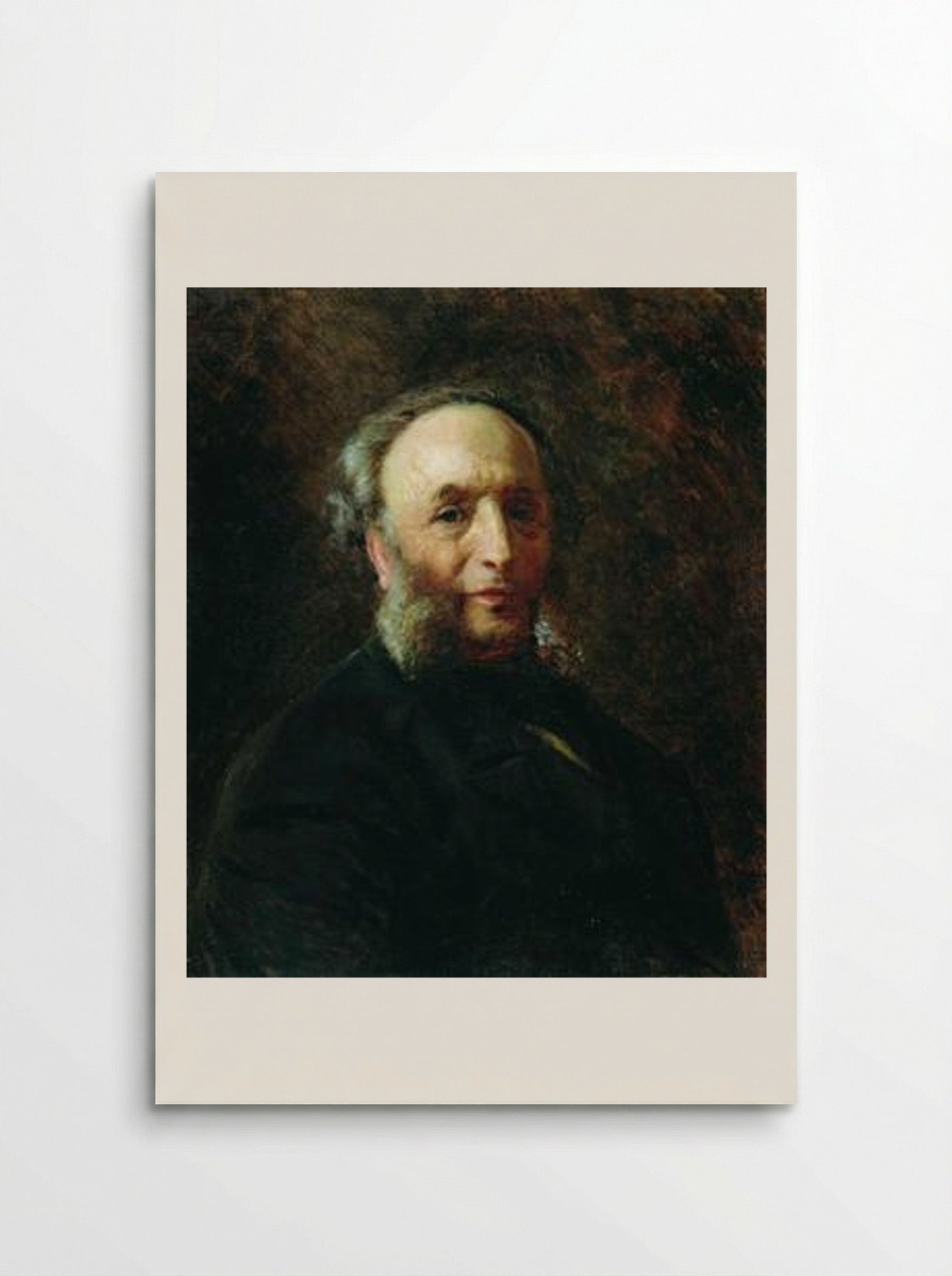 Portrait of the Artist Ivan Aivazovsky - Konstantin Makovsky - Poster