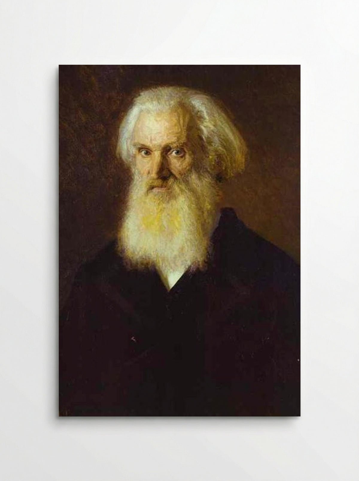 Portrait of the Artist Mikhail Dyakonov - Ivan Kramskoy - Poster