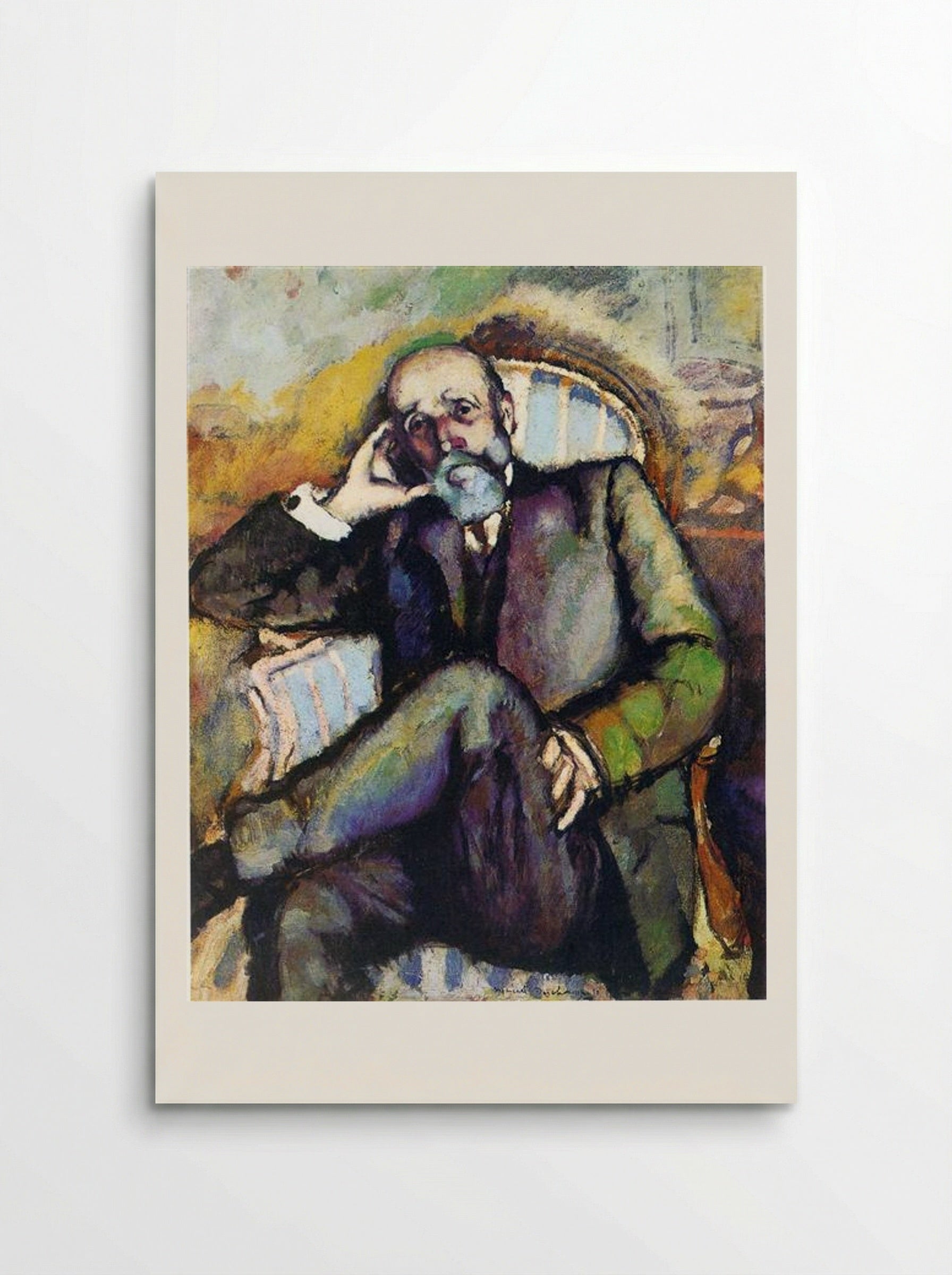 Portrait of the Artist's Father - Marcel Duchamp - Poster