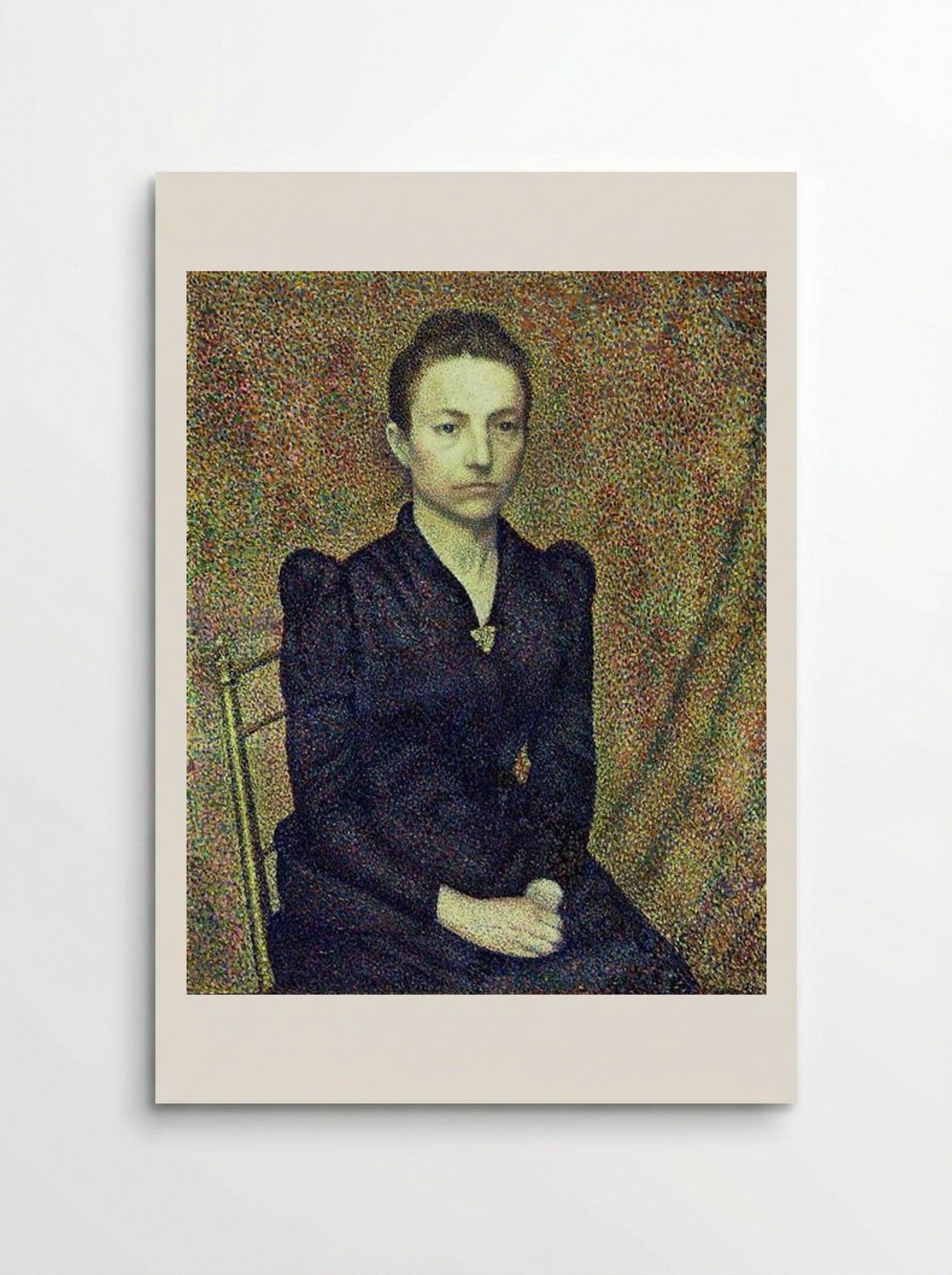Portrait of the Artist's Sister - Georges Lemmen - Poster