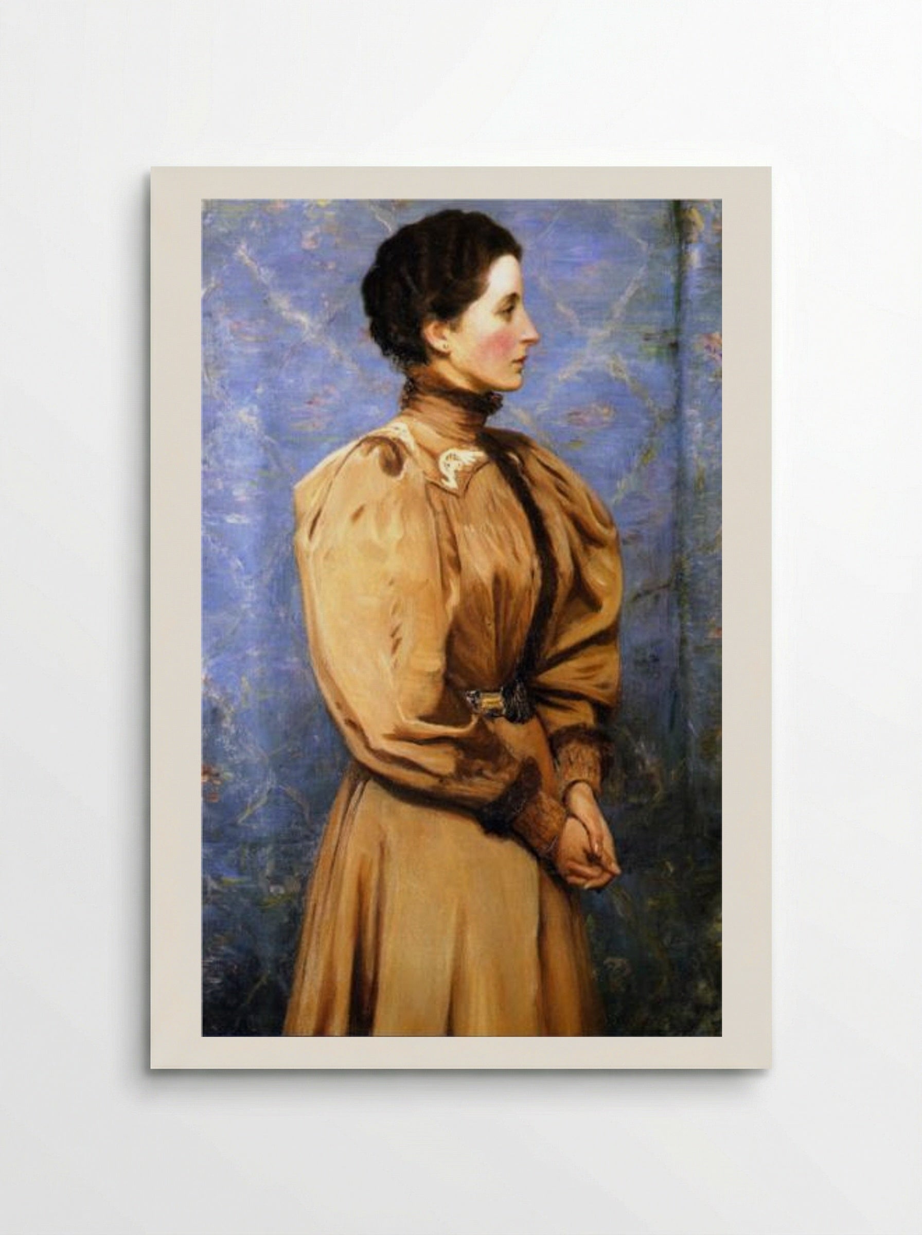 Portrait of the Baroness von R. - Lilla Cabot Perry - Poster