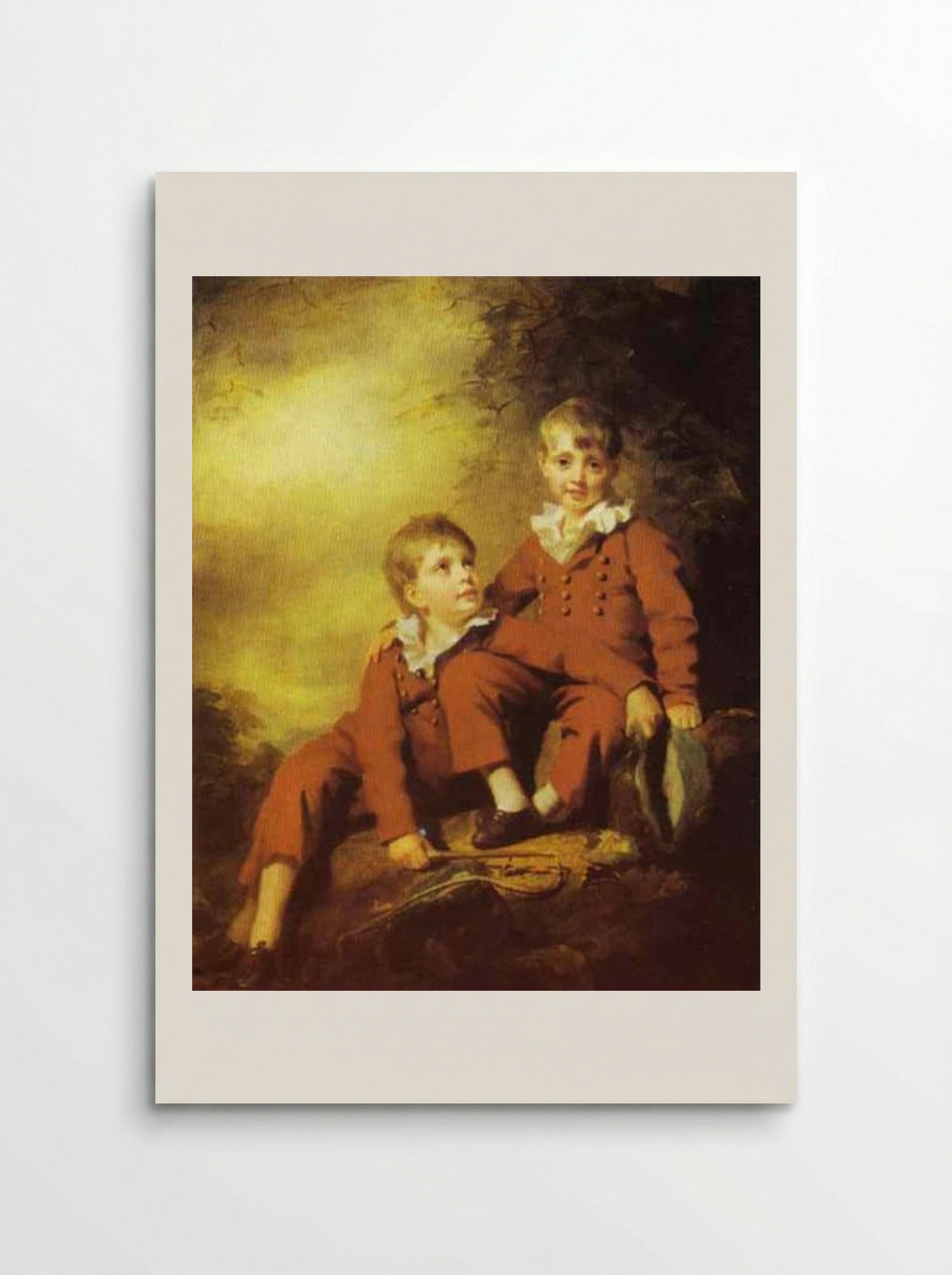 Portrait of the Binning Children - Henry Raeburn - Poster