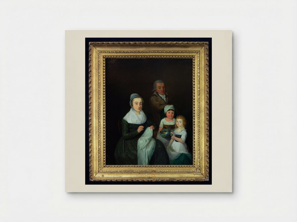 Portrait of the Family of Gerrit van der Pot - Johan Bernard Scheffer - Poster