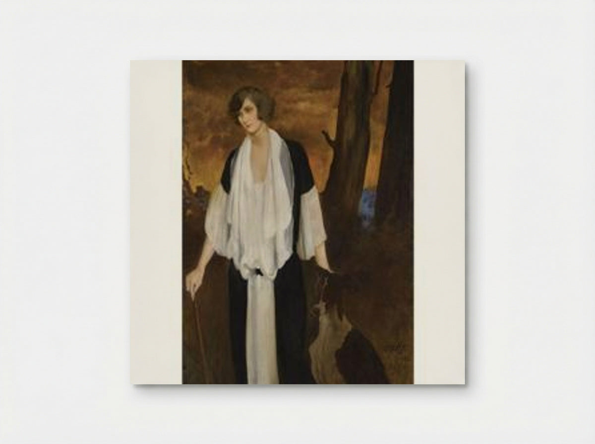 Portrait of the Future Countess Henri de Boisgelin - Leon Bakst - Poster