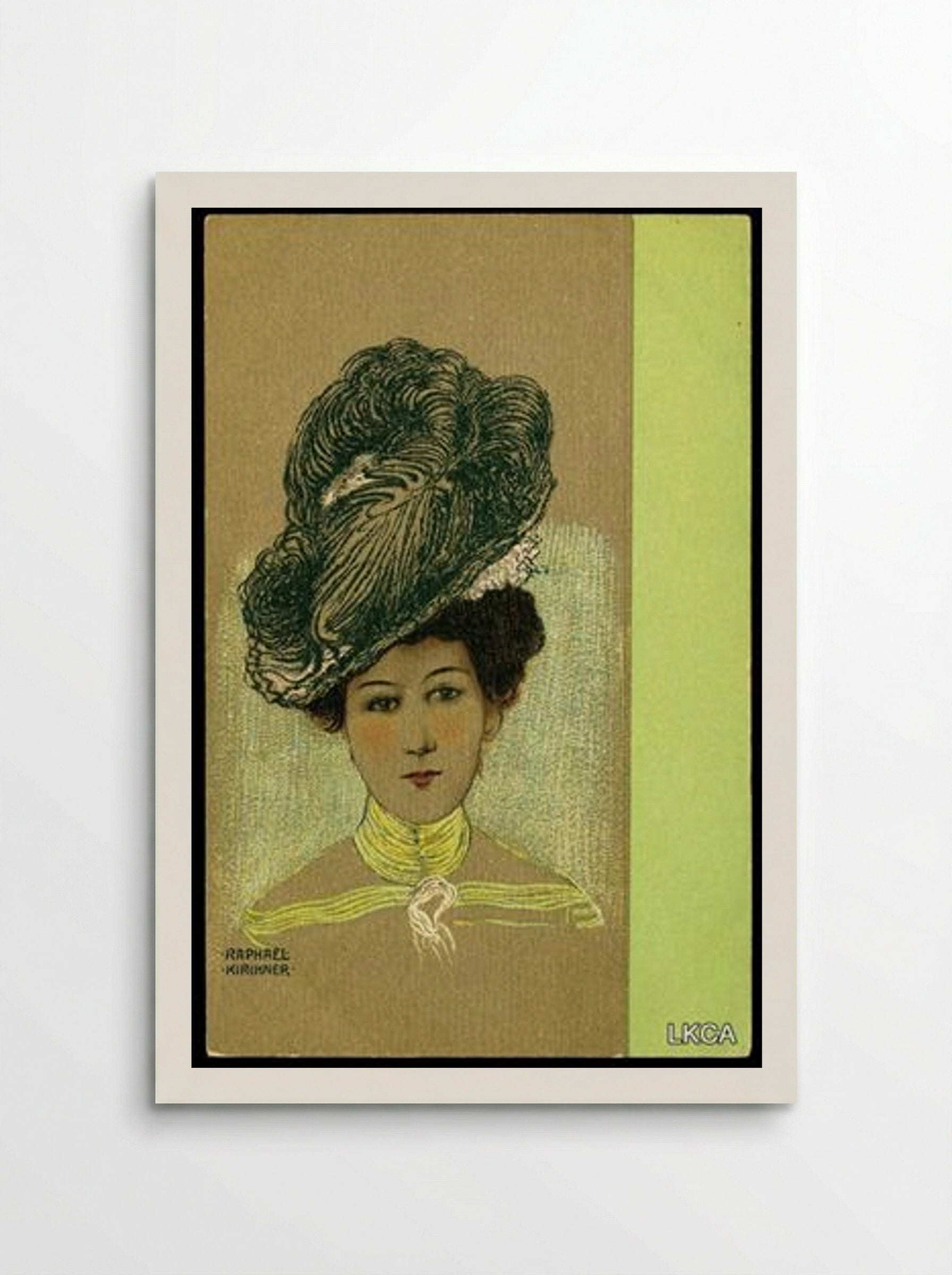 Portraits of Viennese Ladies - Raphael Kirchner - Poster
