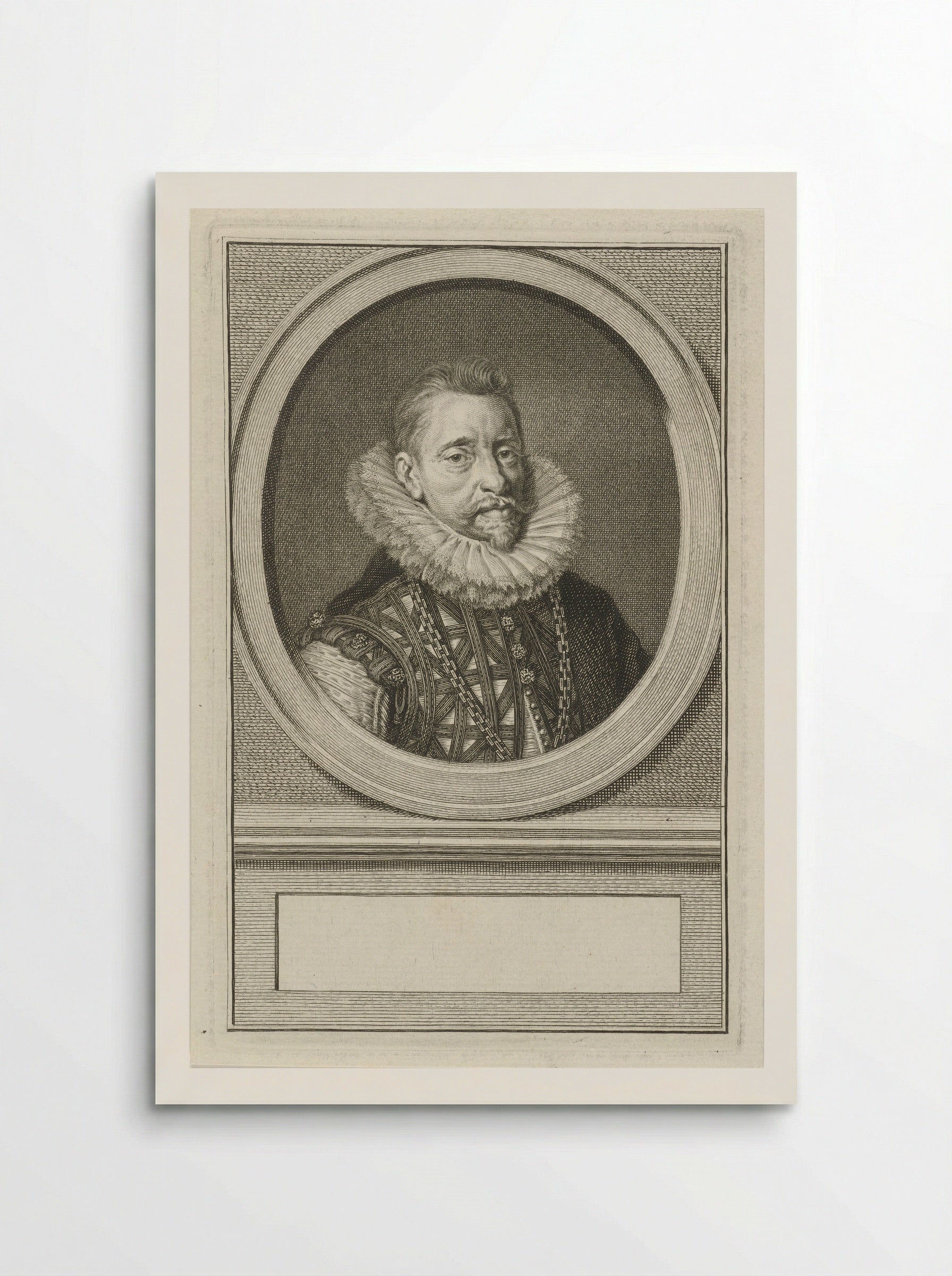 Portret van Albrecht, aartshertog van Oostenrijk - Jacob Houbraken - Poster