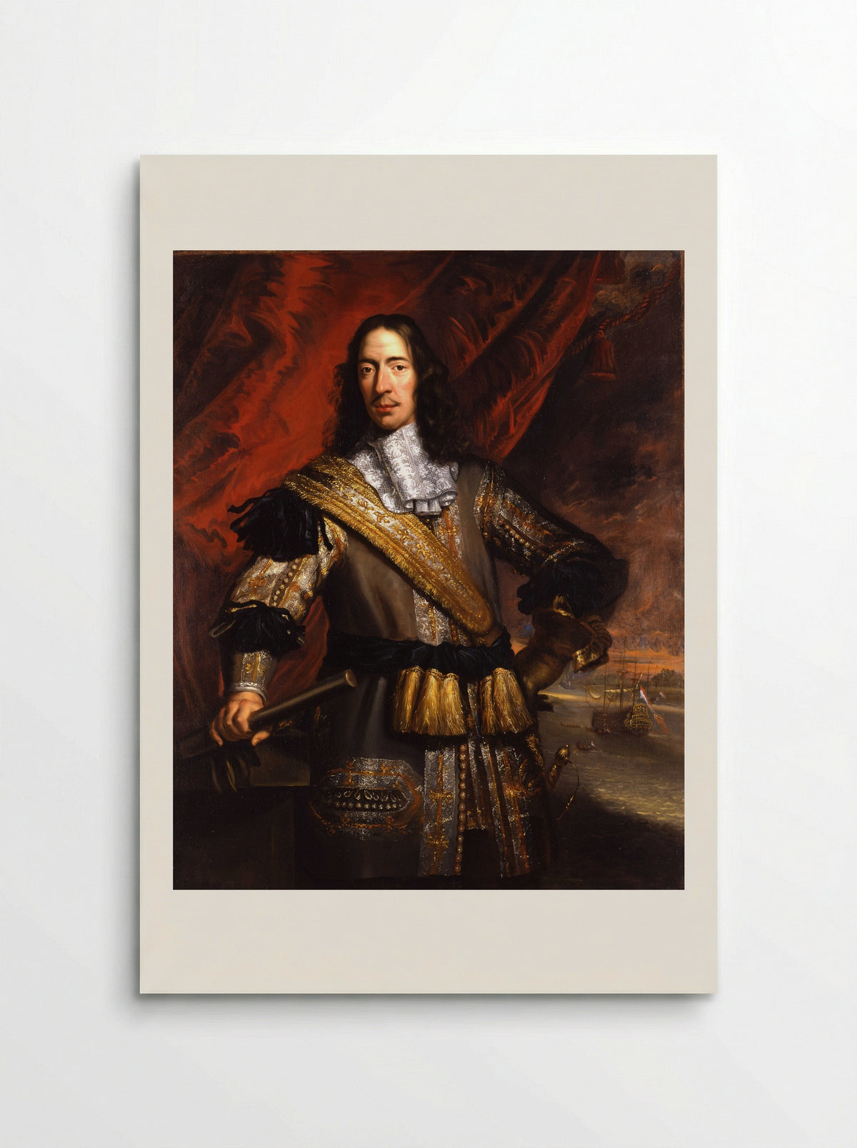 Portret van Cornelis de Witt - Jan de Baen - Poster