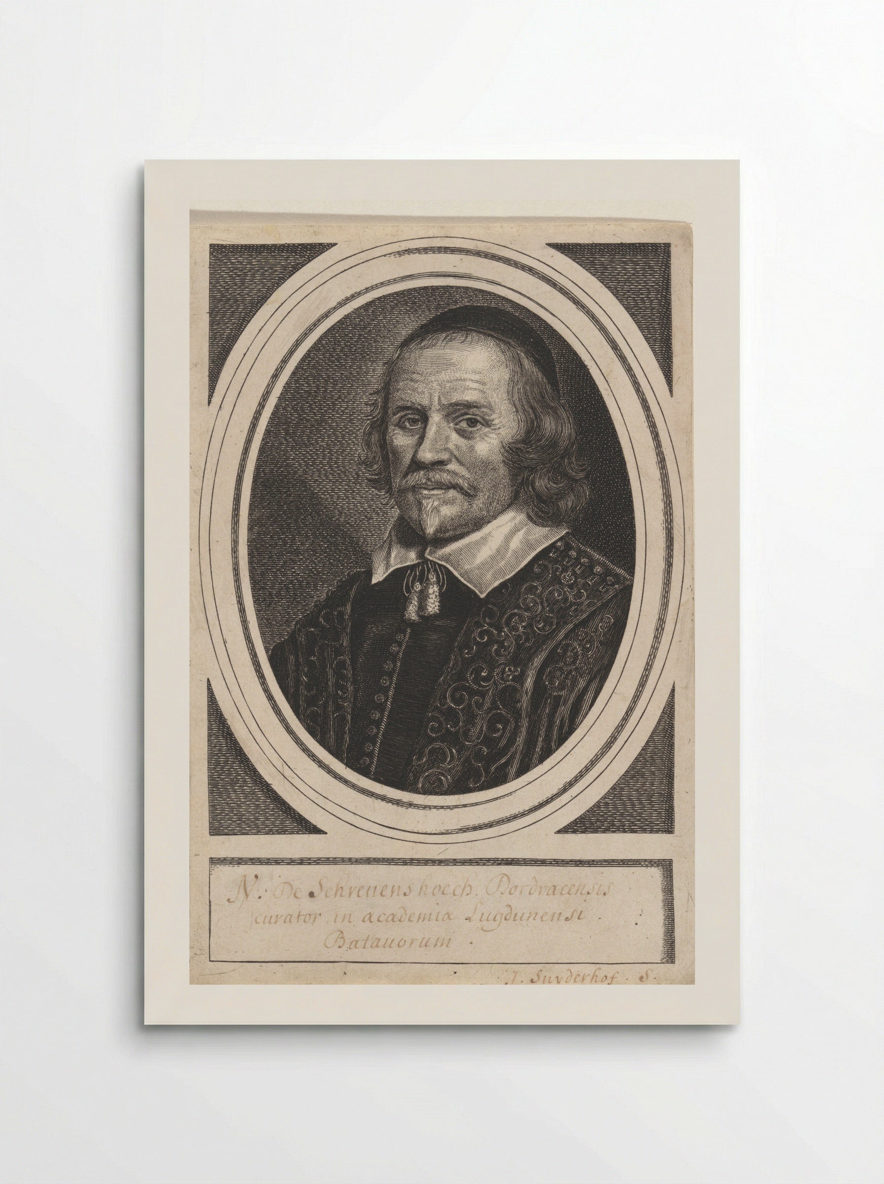Portret van Cornelis van Beveren - Jonas Suyderhoef - Poster