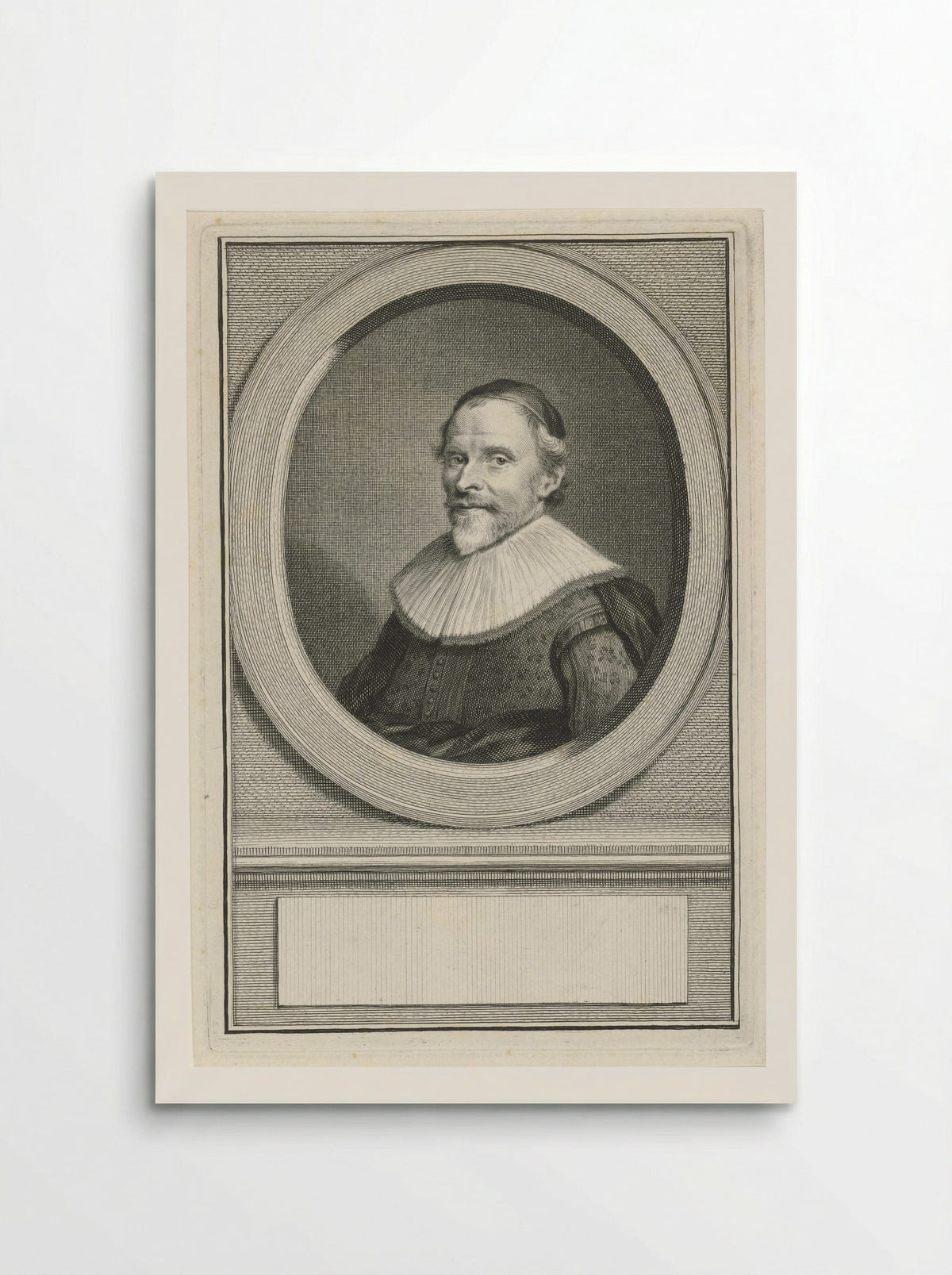 Portret van François van Aerssen - Jacob Houbraken - Poster