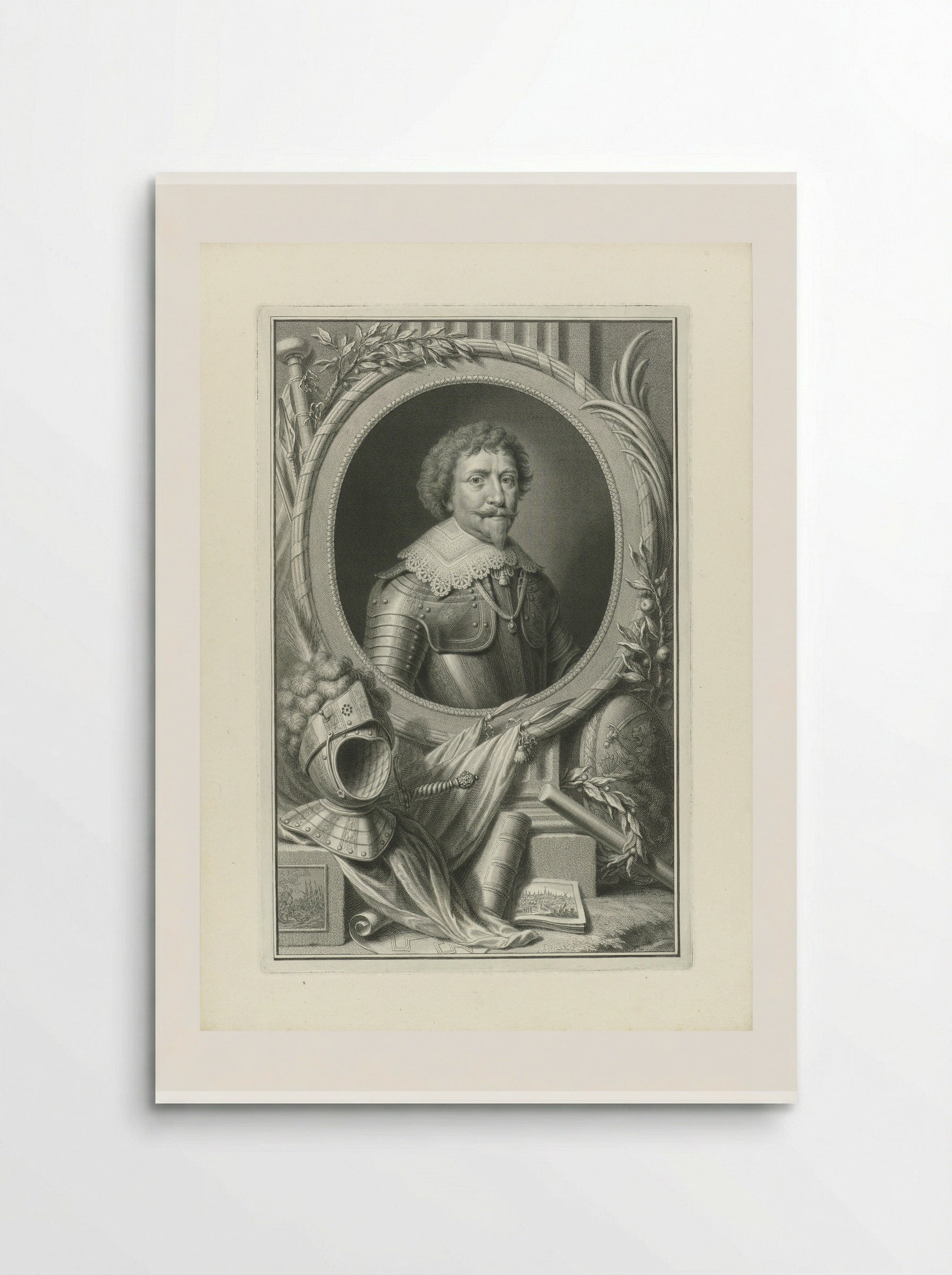 Portret van Frederik Hendrik, prins van Oranje-Nassau - Pieter Tanjé - Poster