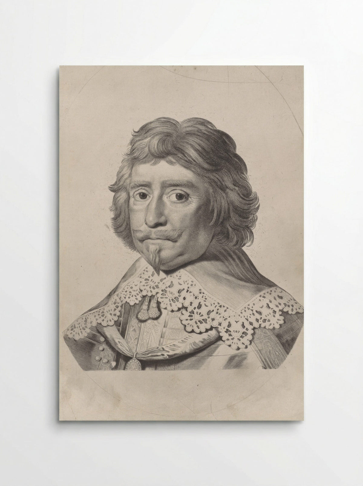 Portret van Frederik Hendrik, prins van Oranje-Nassau - Jonas Suyderhoef - Poster